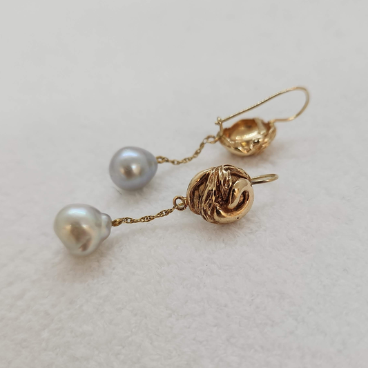 Pearl Dangle Earrings
