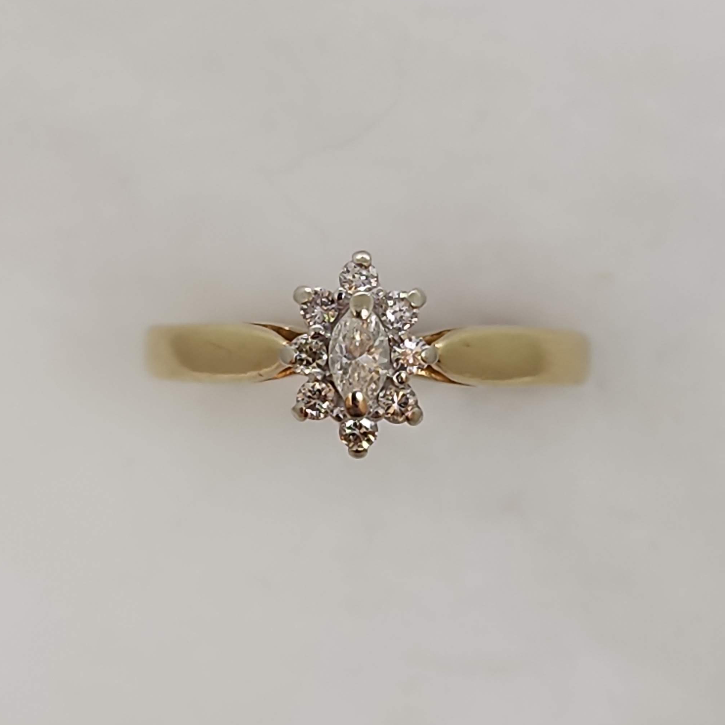 Marquise Diamond Ring
