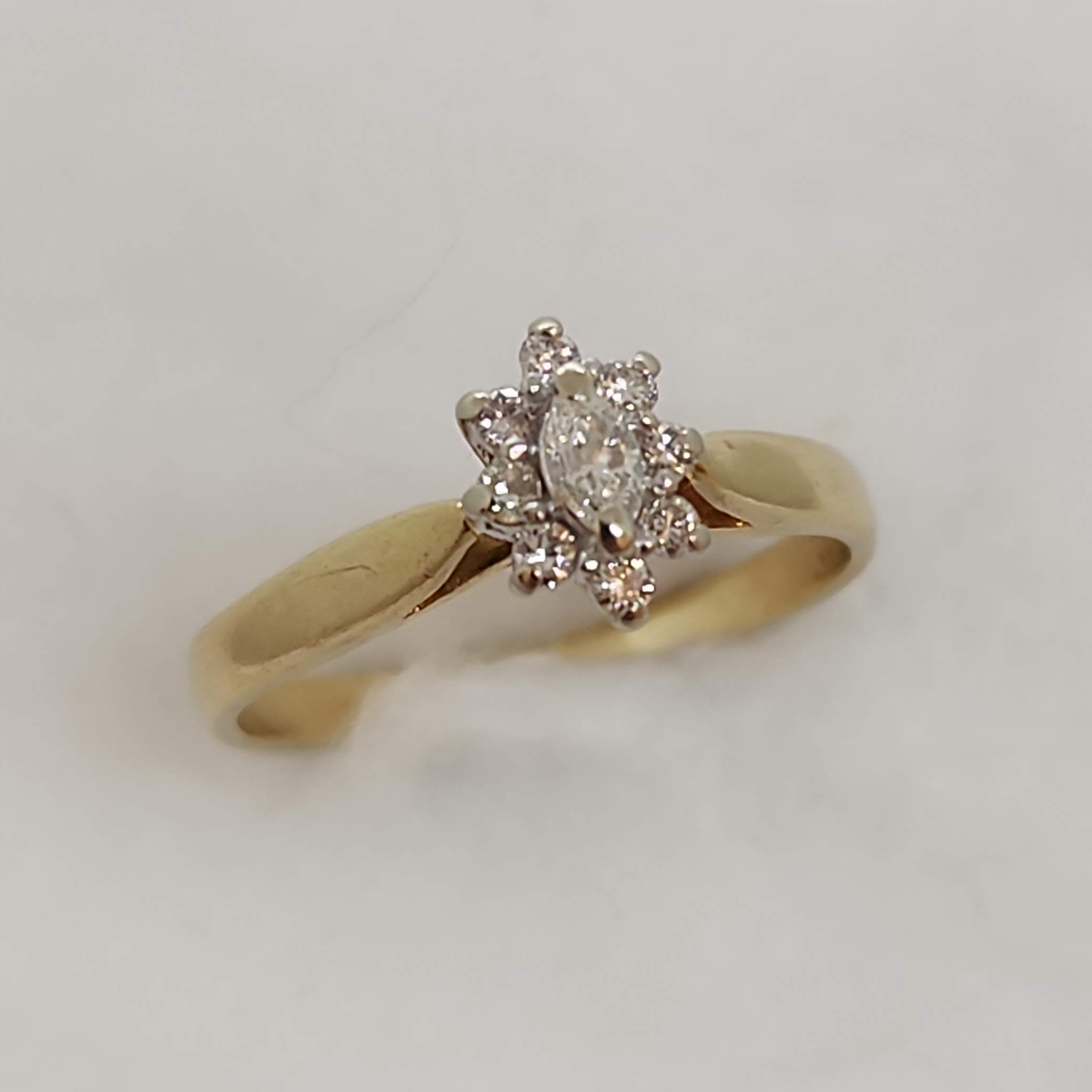Marquise Diamond Ring