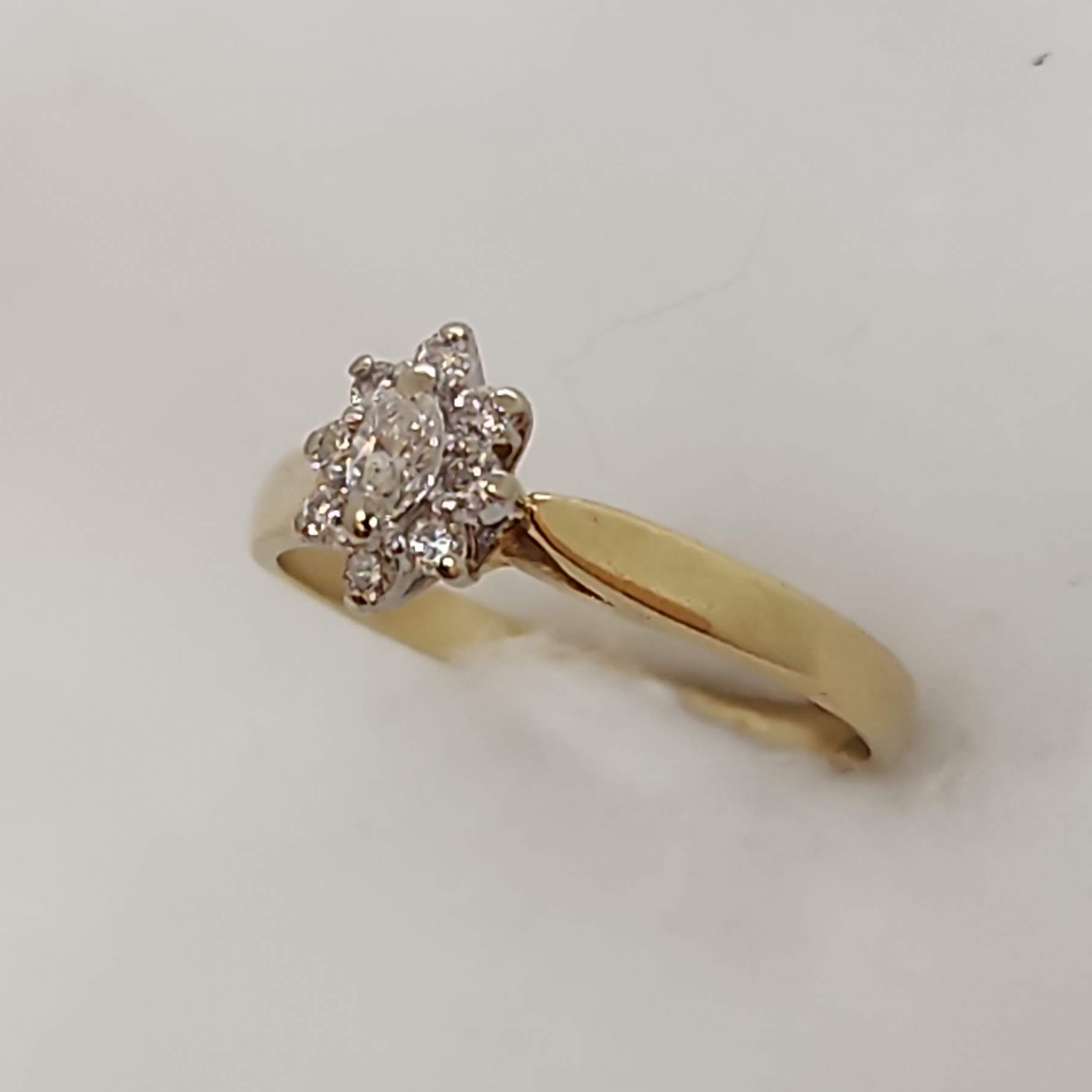 Marquise Diamond Ring