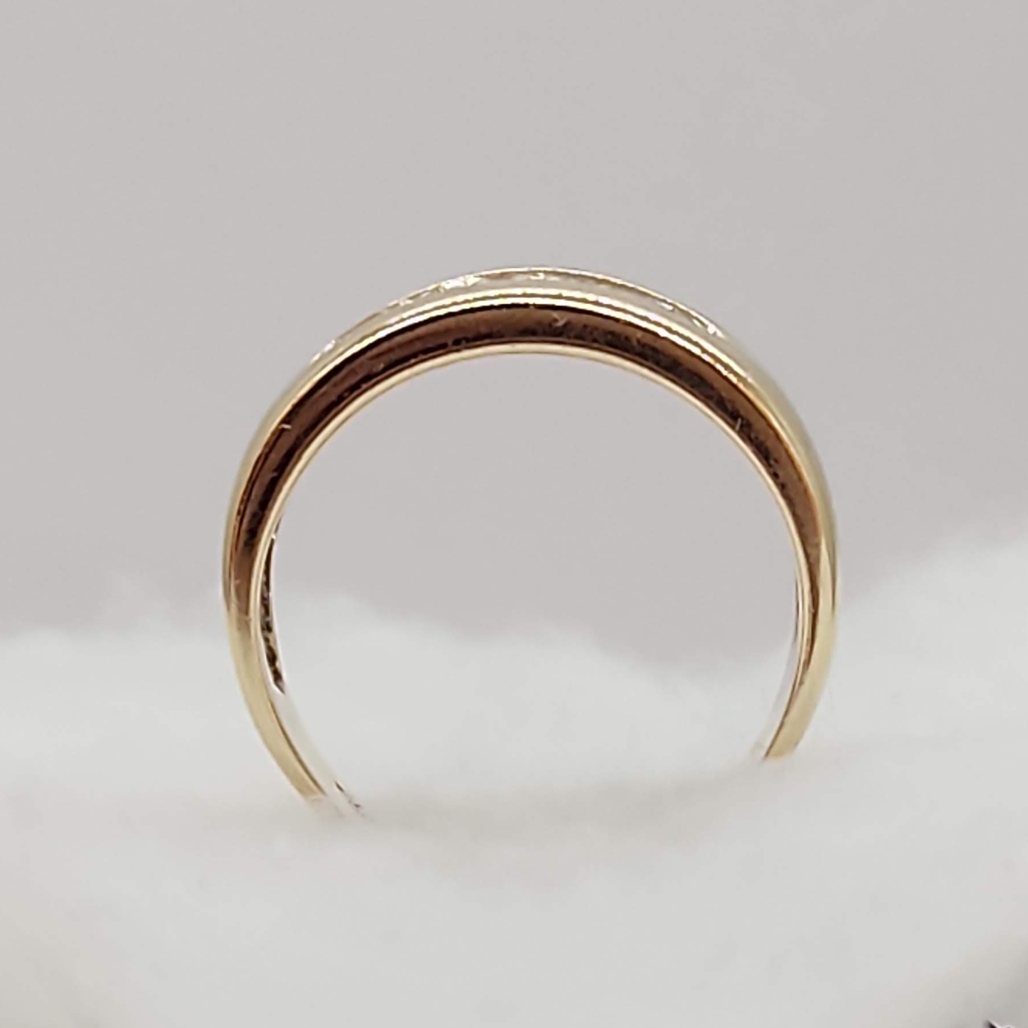 Wide Diamond Ring