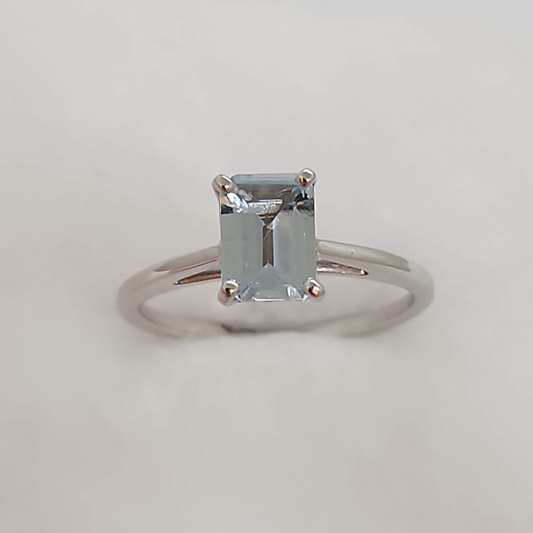 Aquamarine Ring