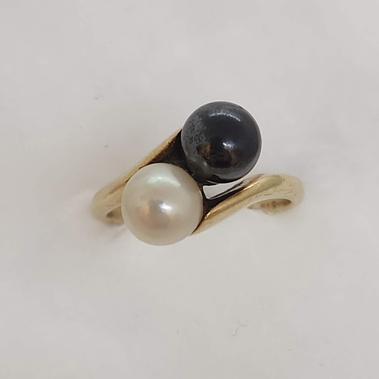 Toi et Moi Pearl Ring