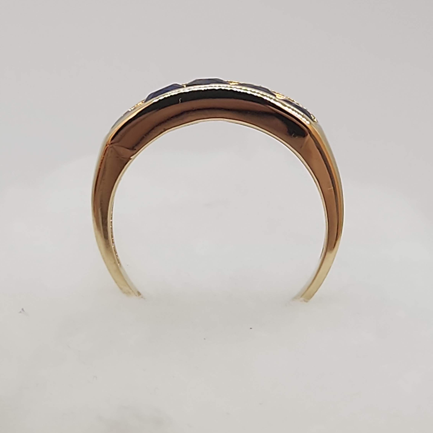 Sapphire Channel Set Ring
