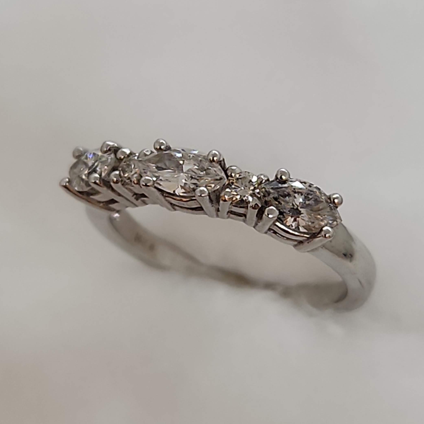 Diamond Marquise Band