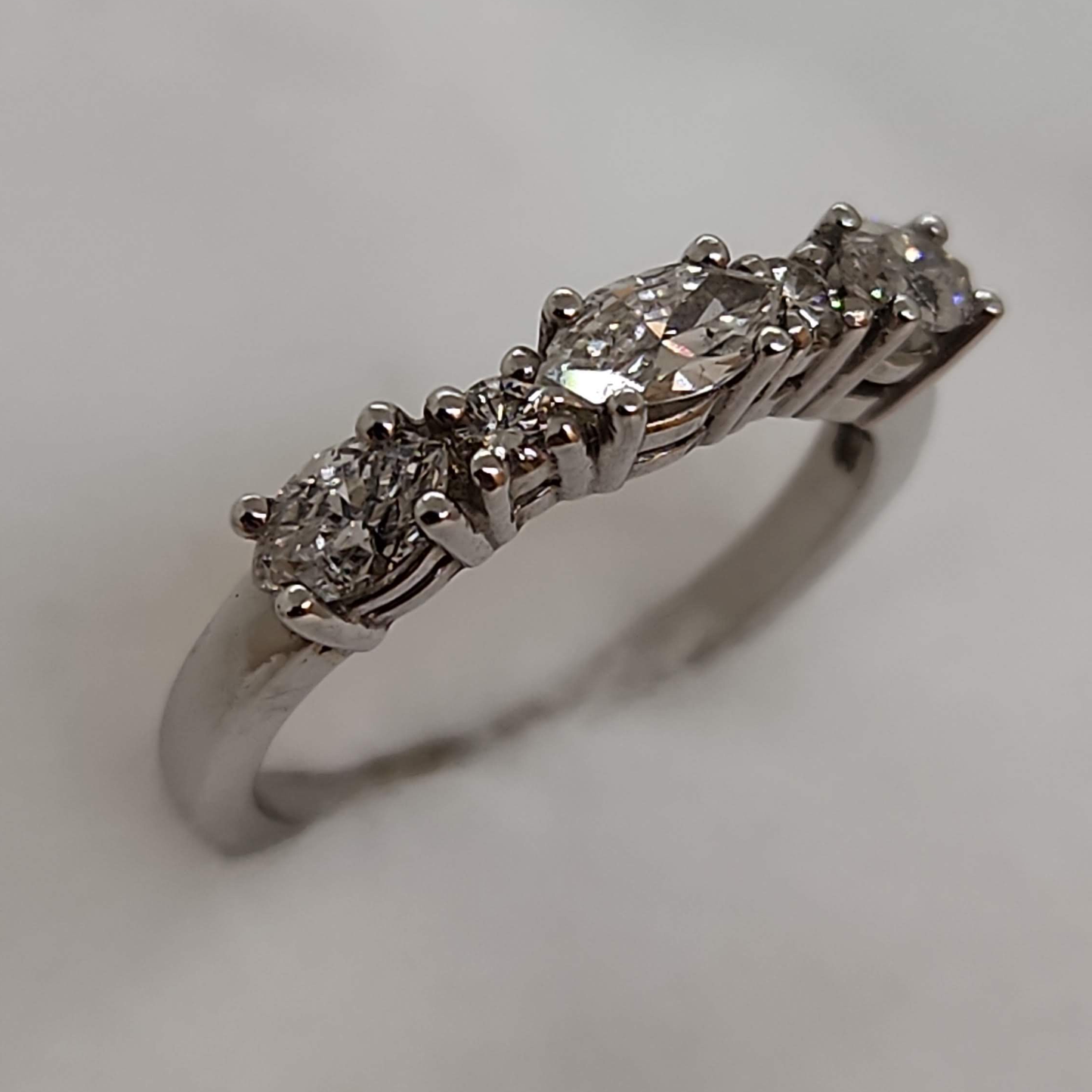 Diamond Marquise Band
