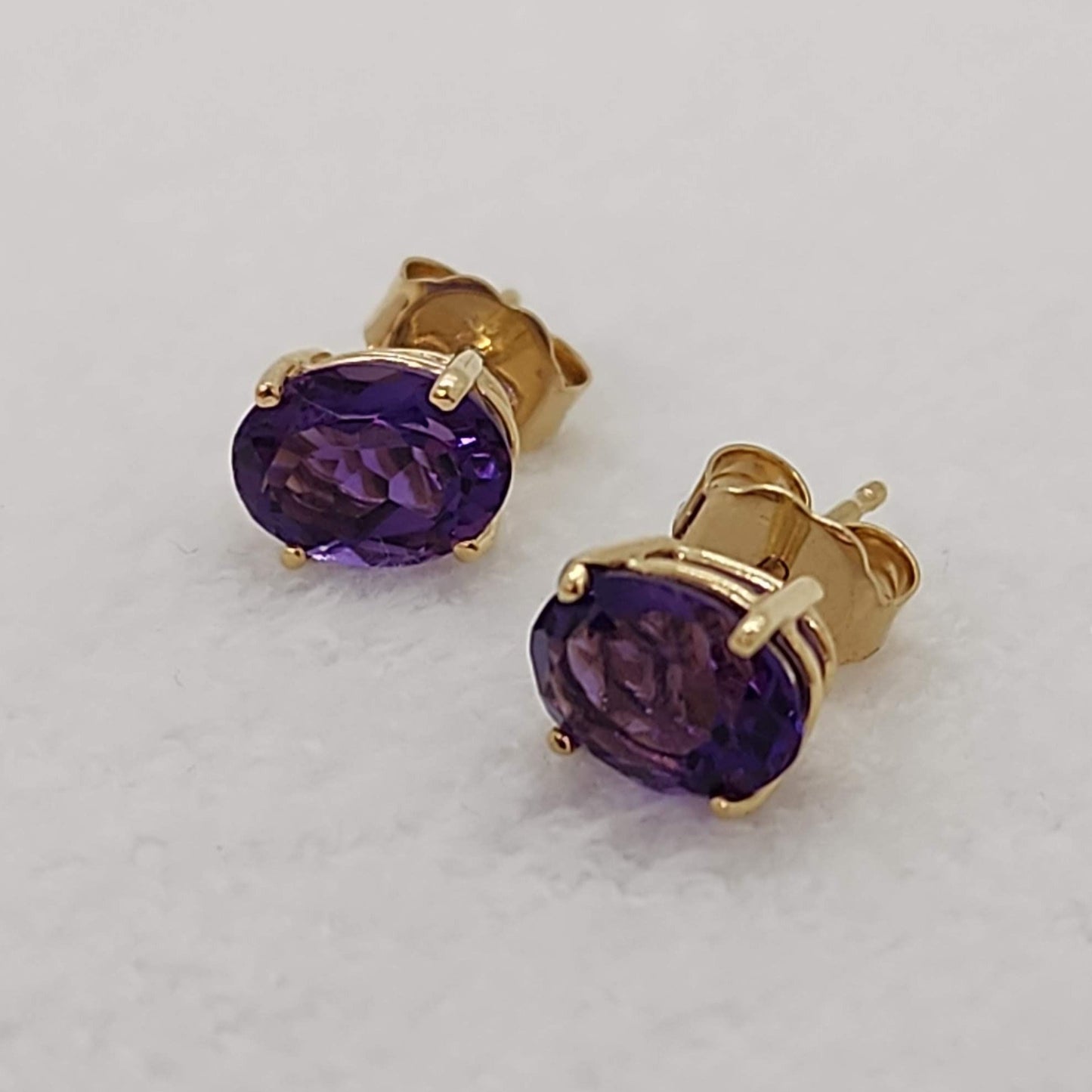 Amethyst Studs