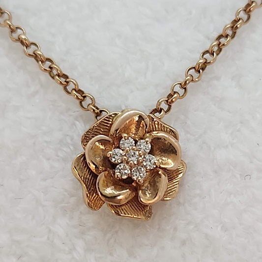 Roses and Diamonds, Necklace Ensemble