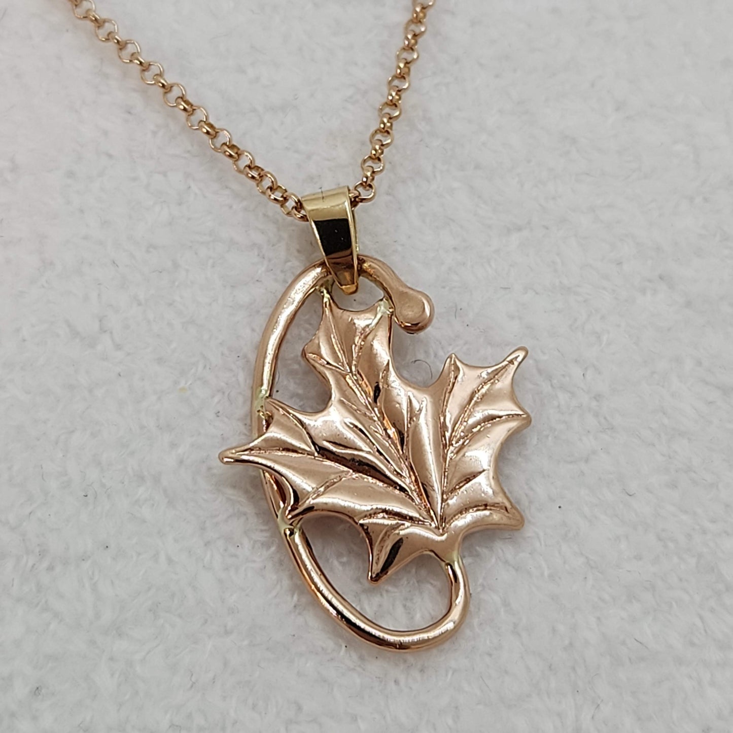 Maple Leaf Necklace