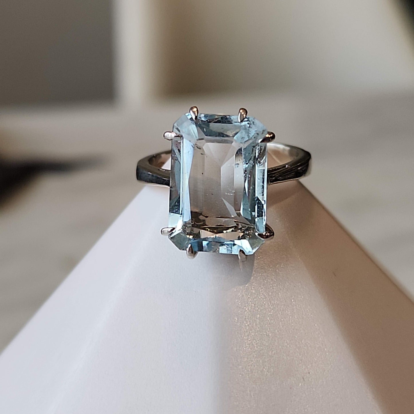 Aquamarine Ring