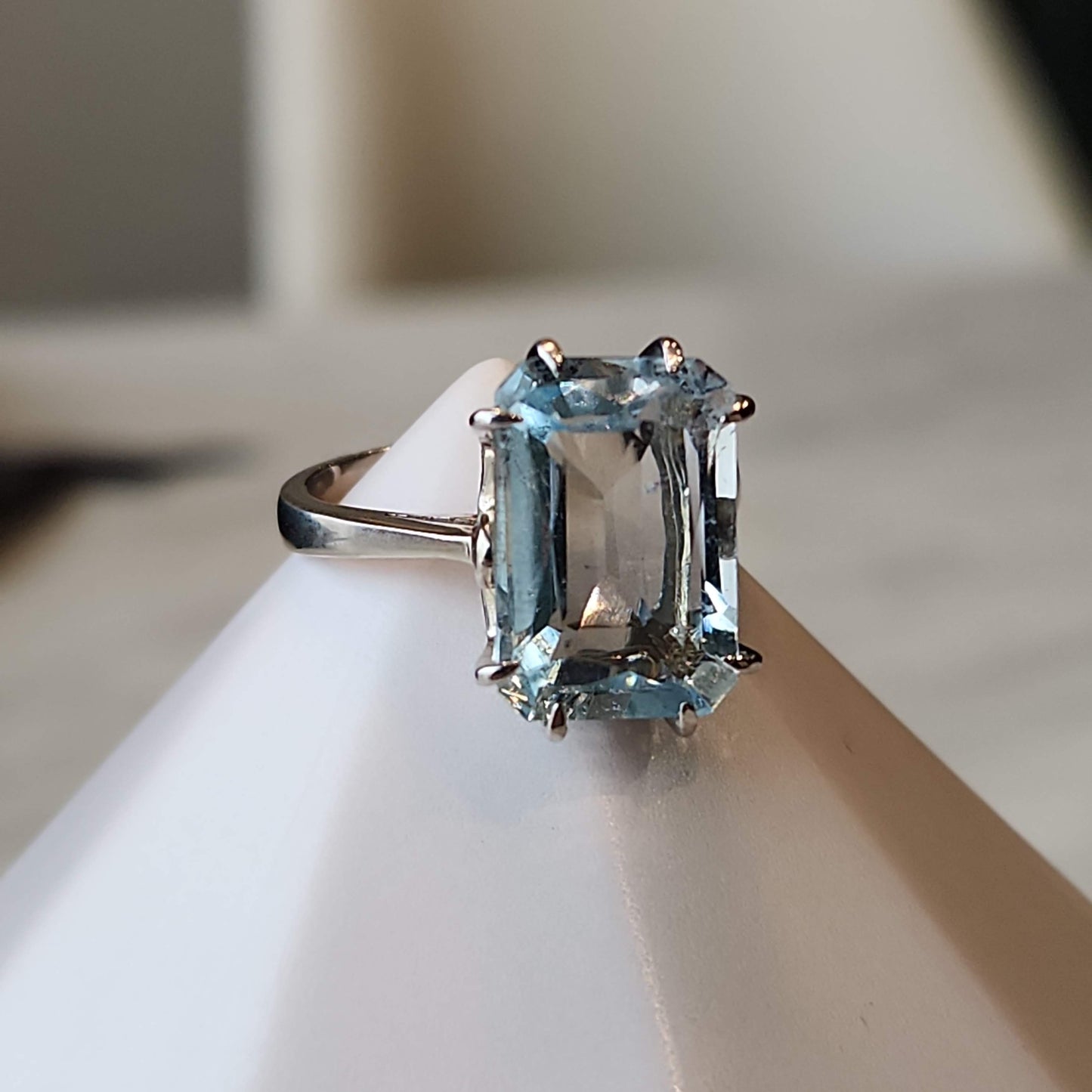 Aquamarine Ring