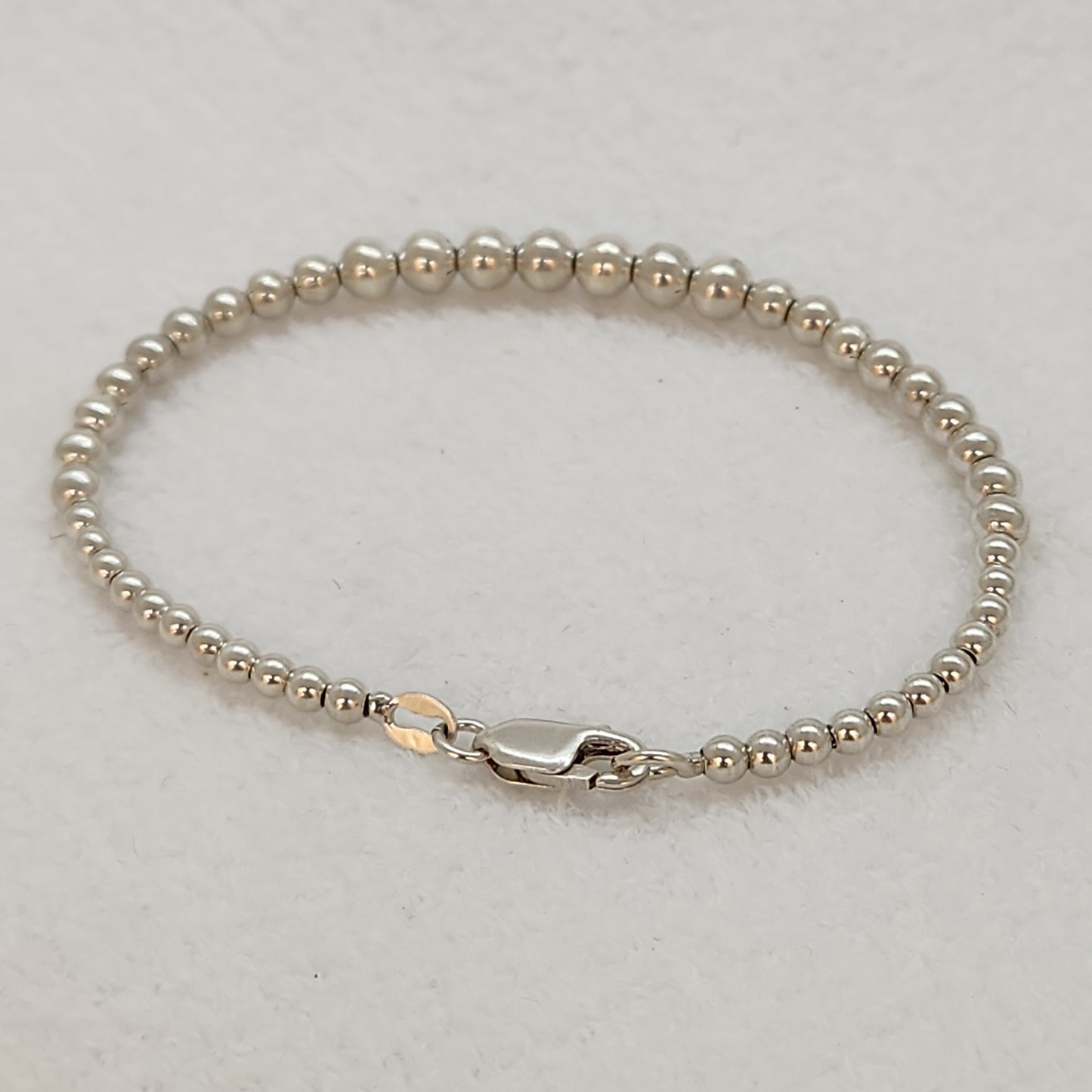 Sterling Silver Ball Bead Bracelet