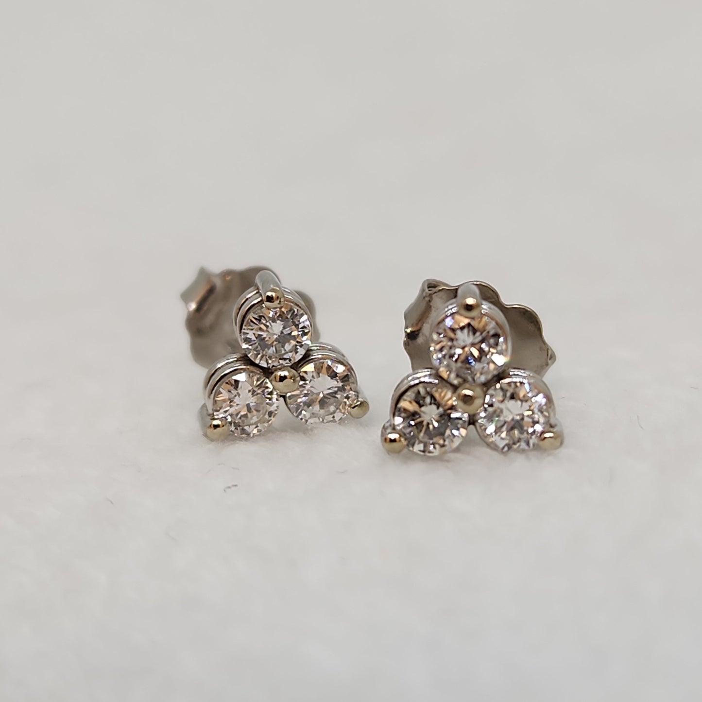 Trinity Diamond Studs