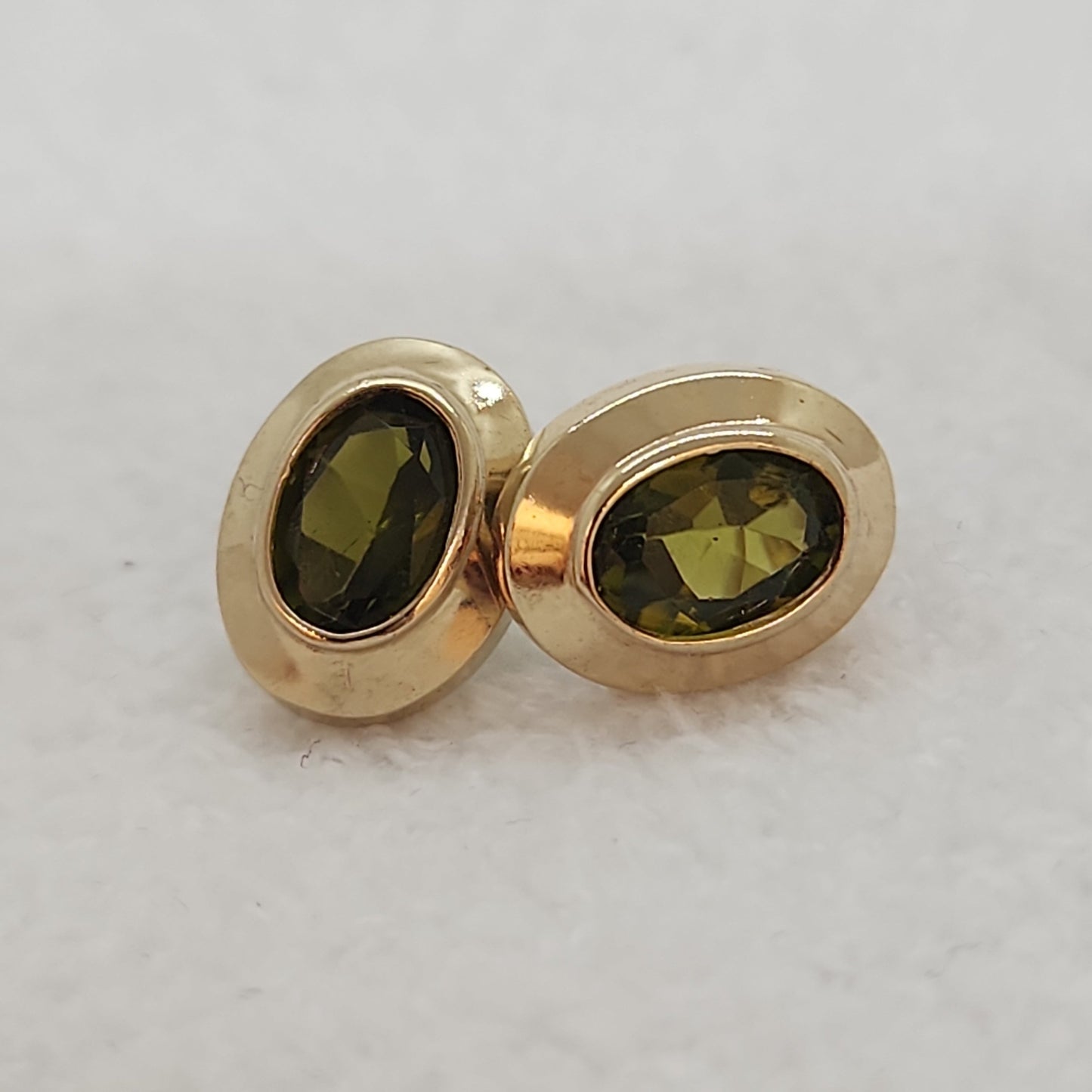 Peridot Studs