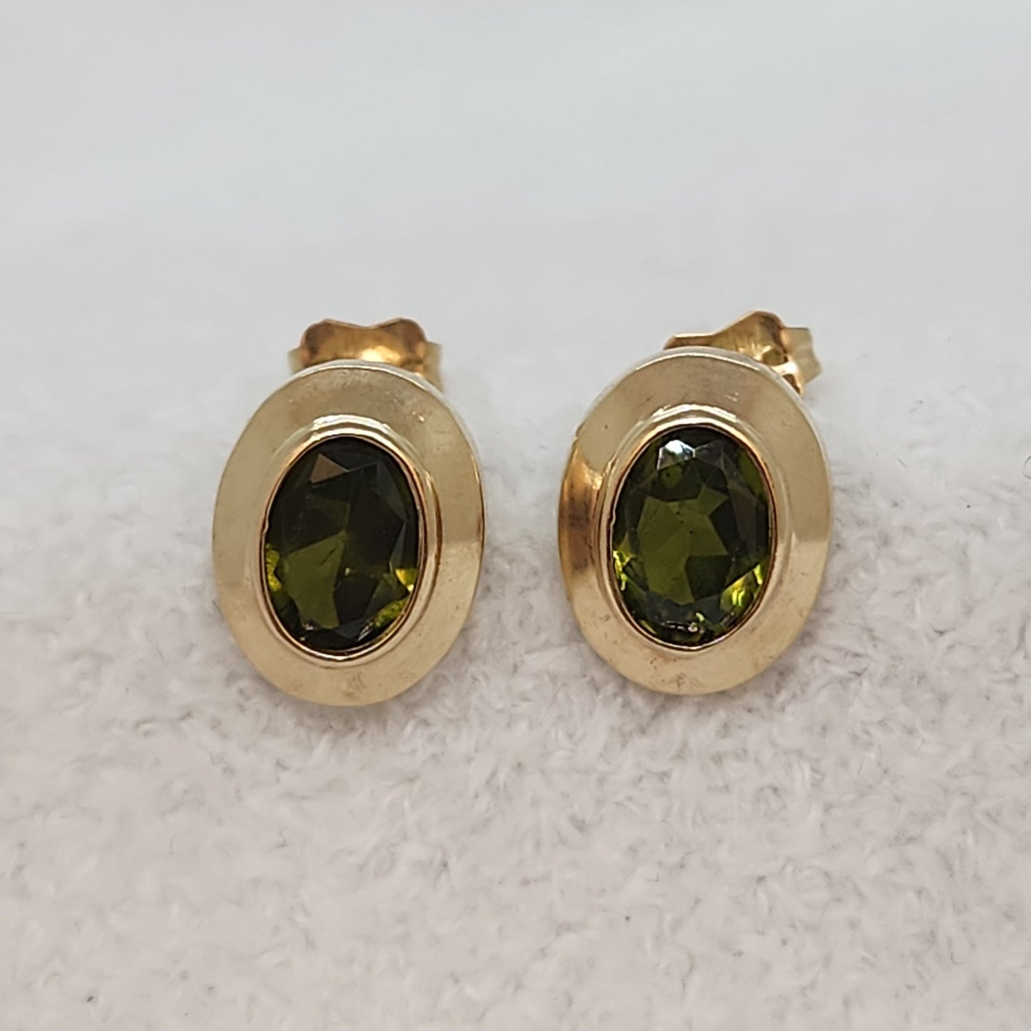 Peridot Studs