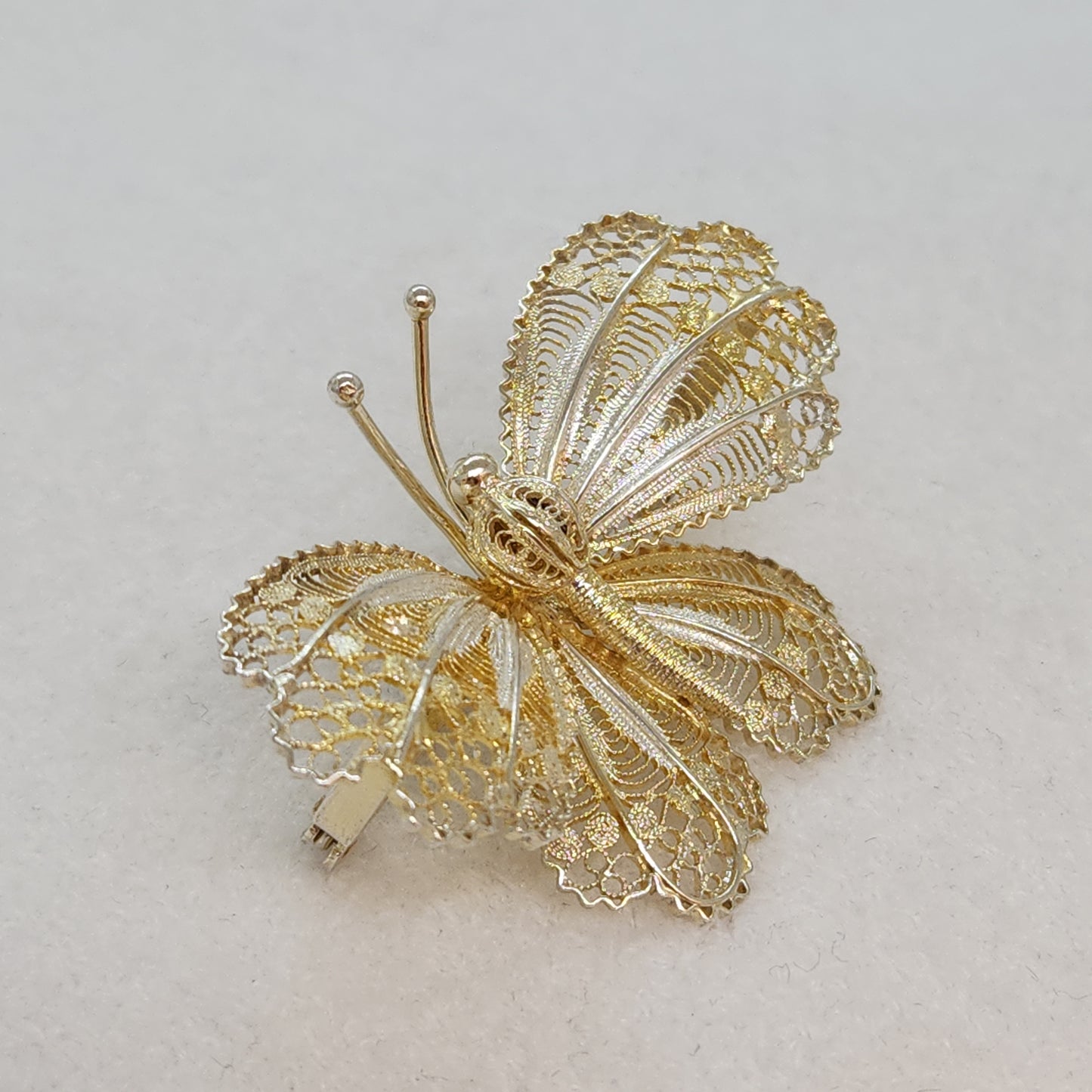 Sterling Filigree Butterfly - smaller