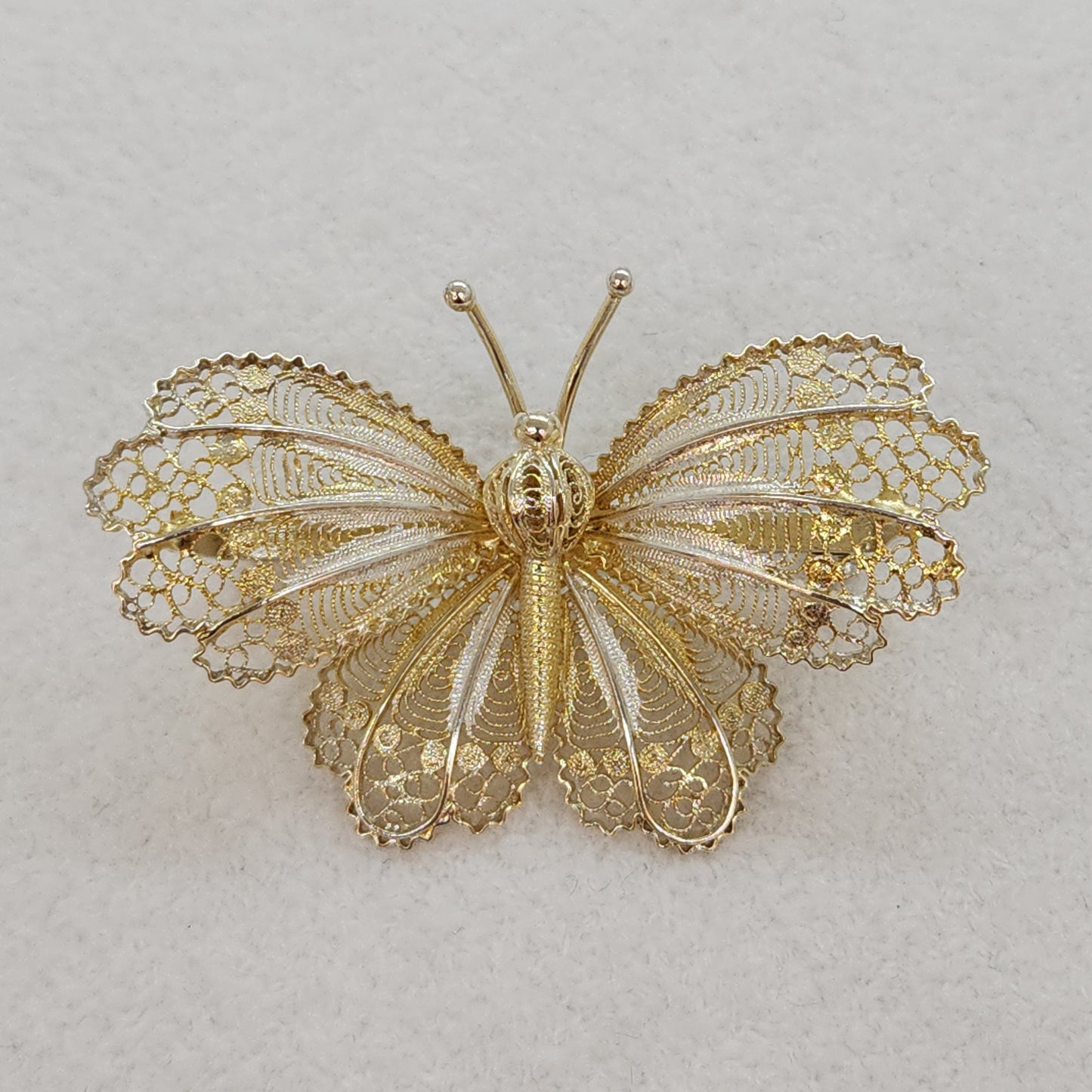 Sterling Filigree Butterfly - smaller