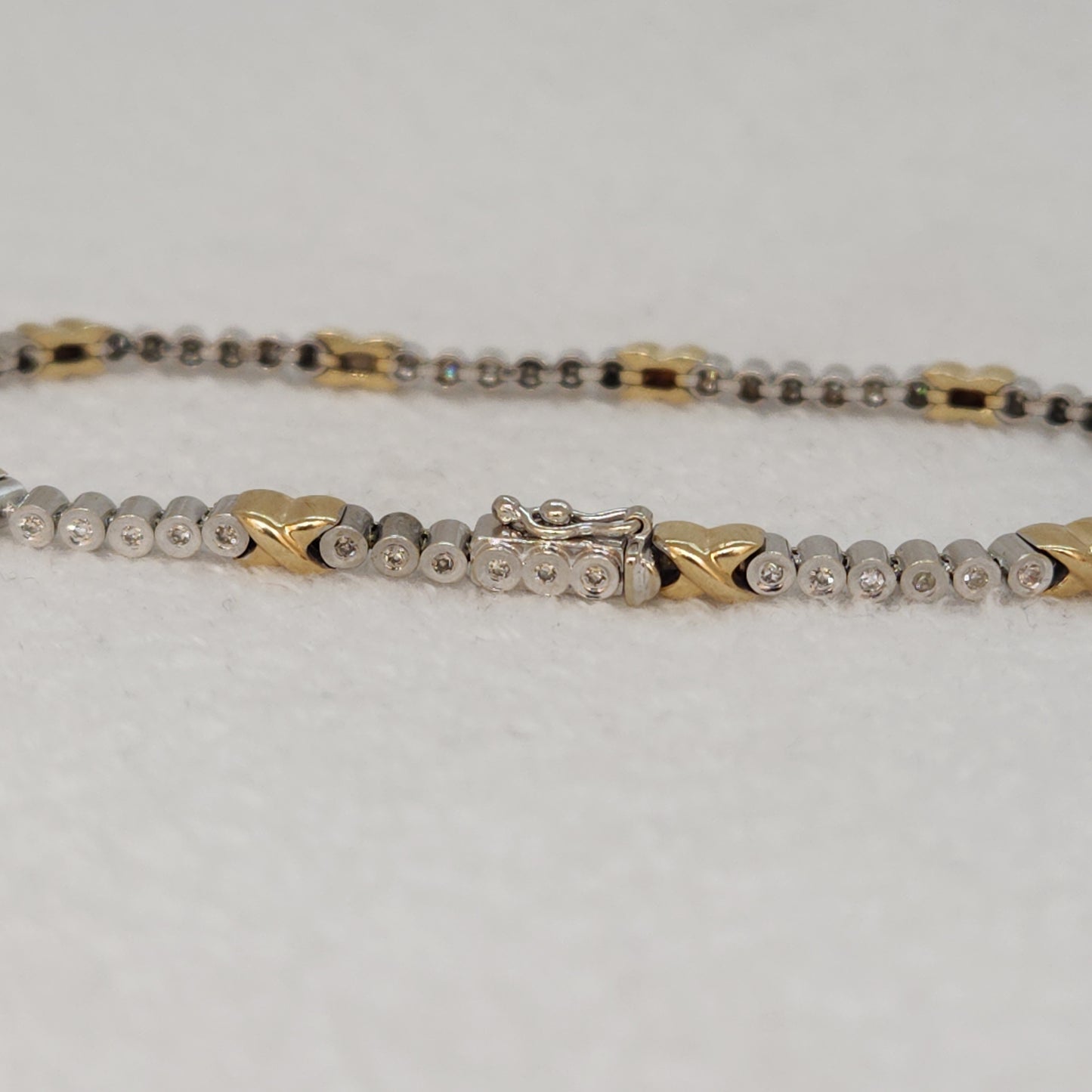 Two Tone Line Bracelet