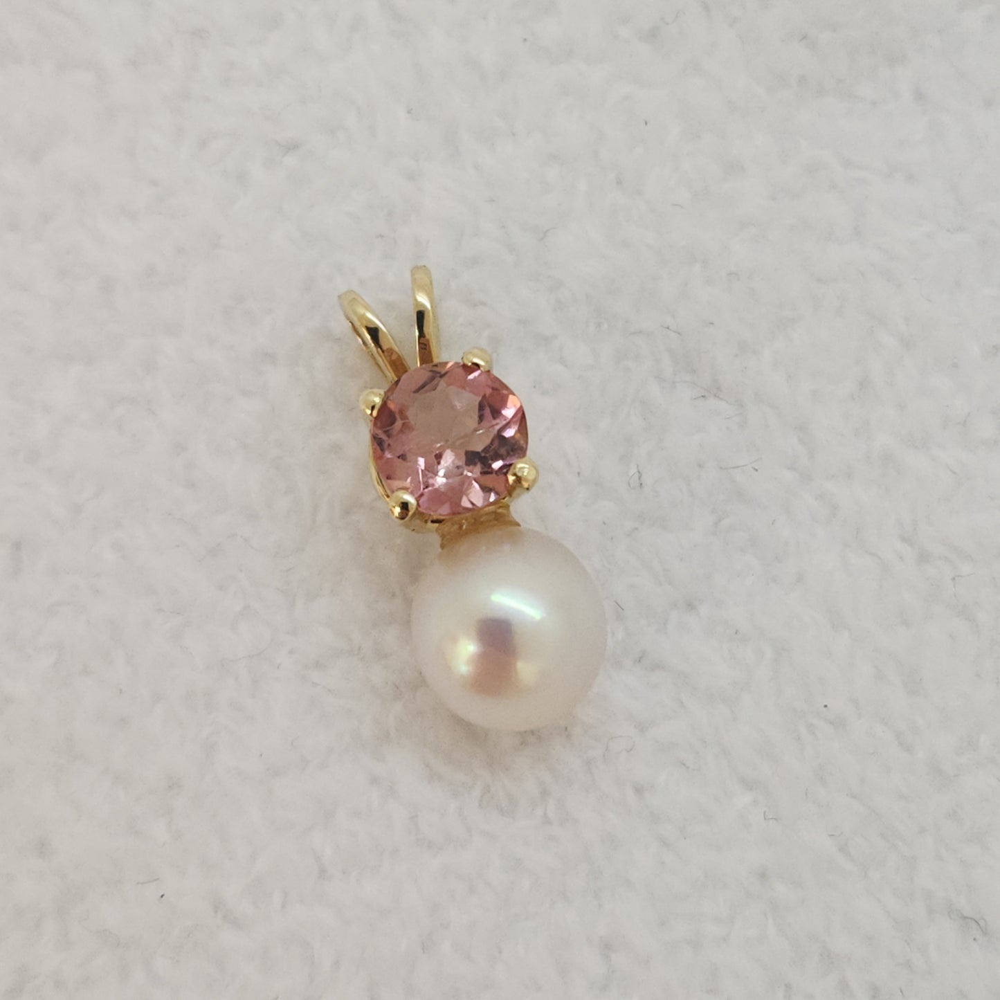 Tourmaline and Pearl Drop