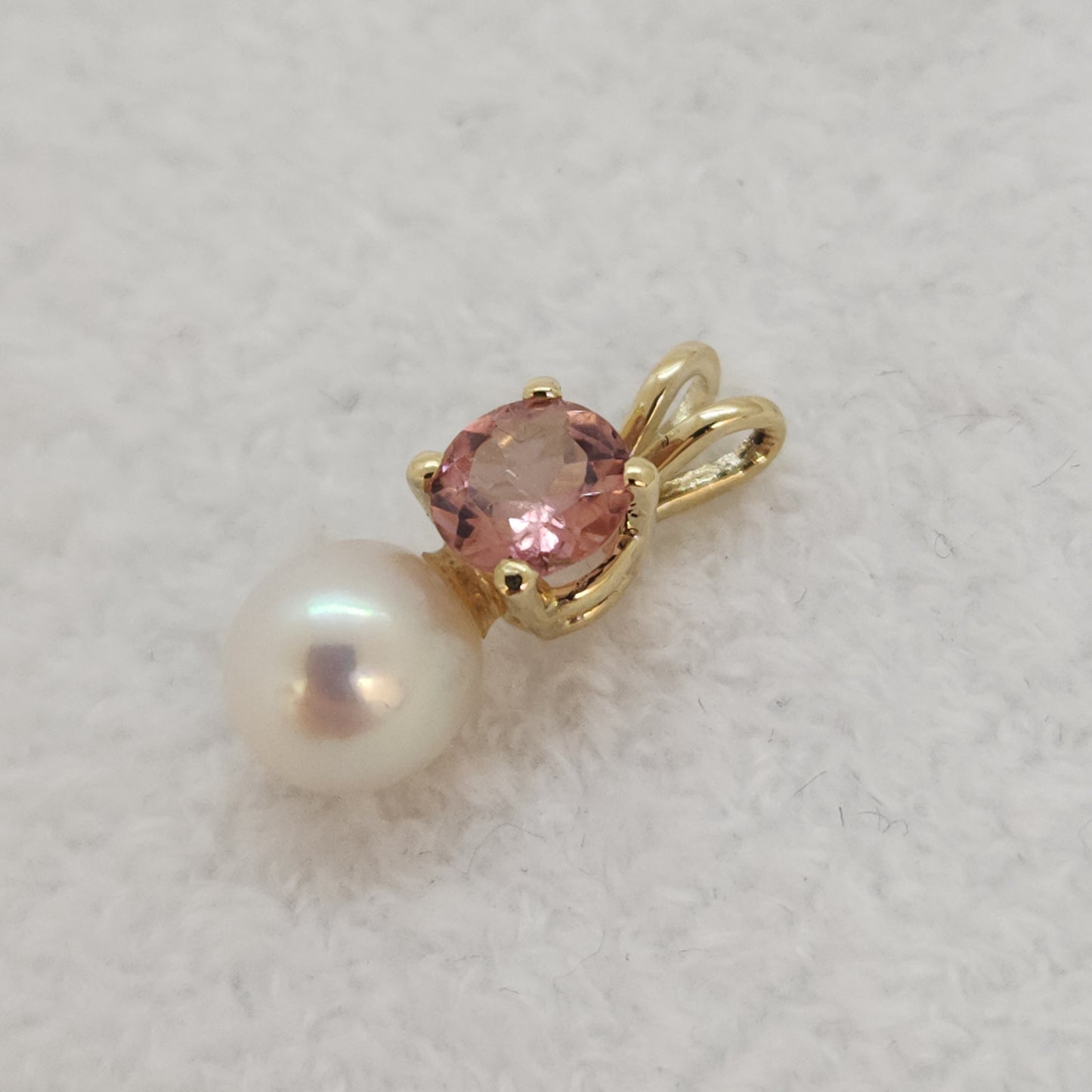 Tourmaline and Pearl Drop