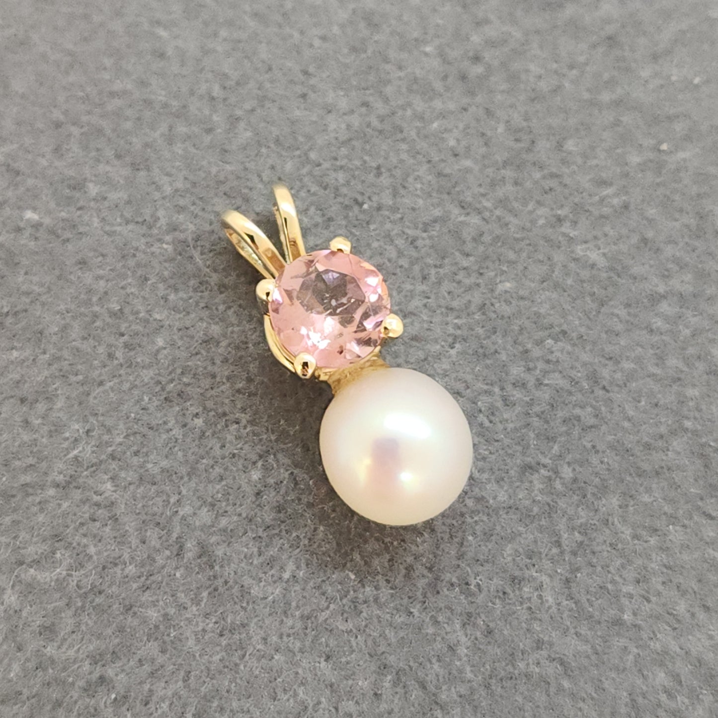 Tourmaline and Pearl Drop