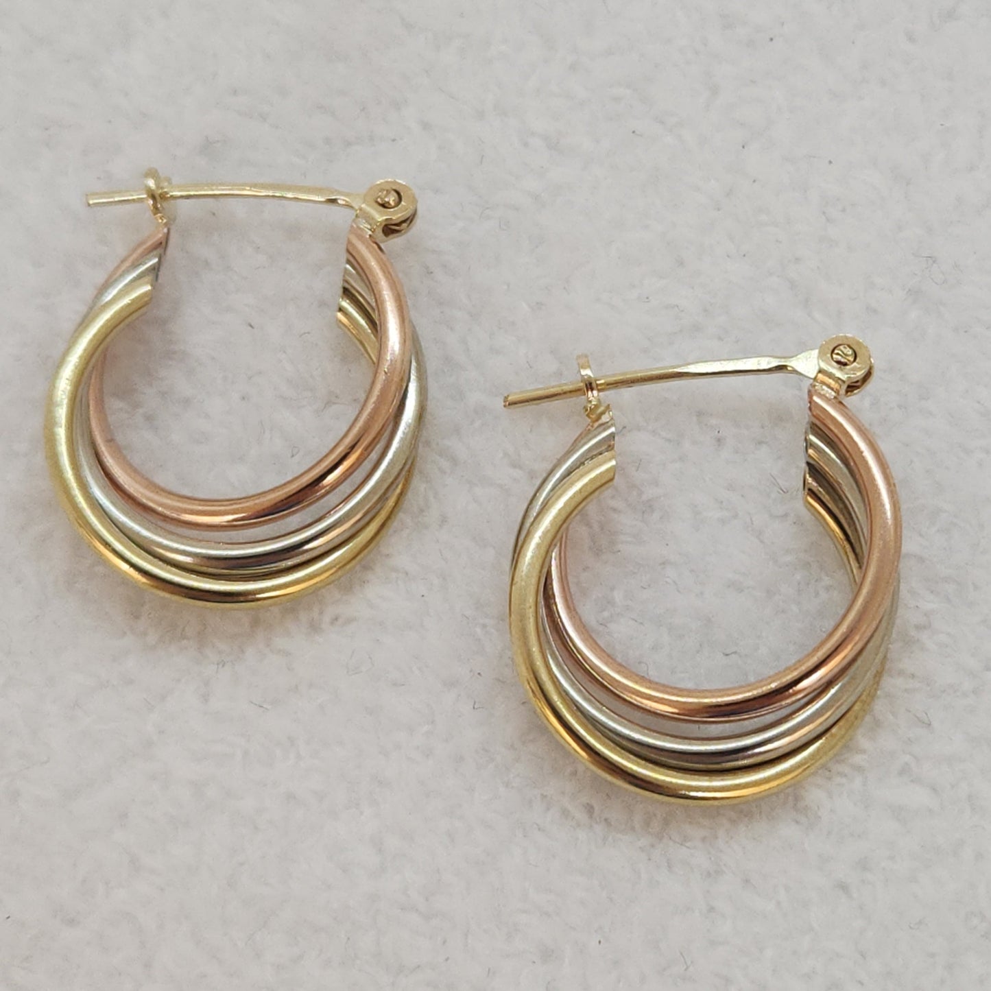 Tri Coloured Hoops