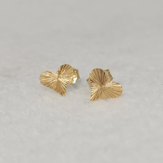 Heart Stud Earrings