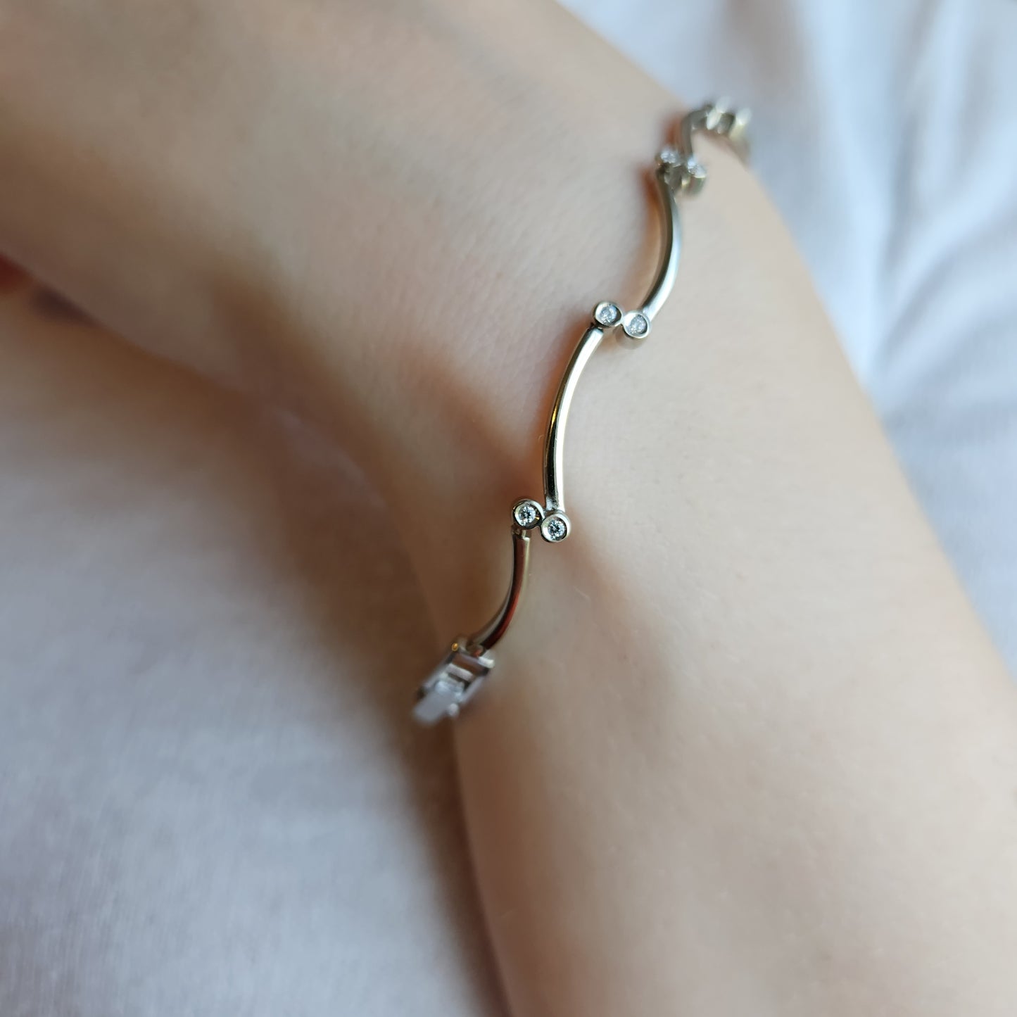 Diamond Line Bracelet