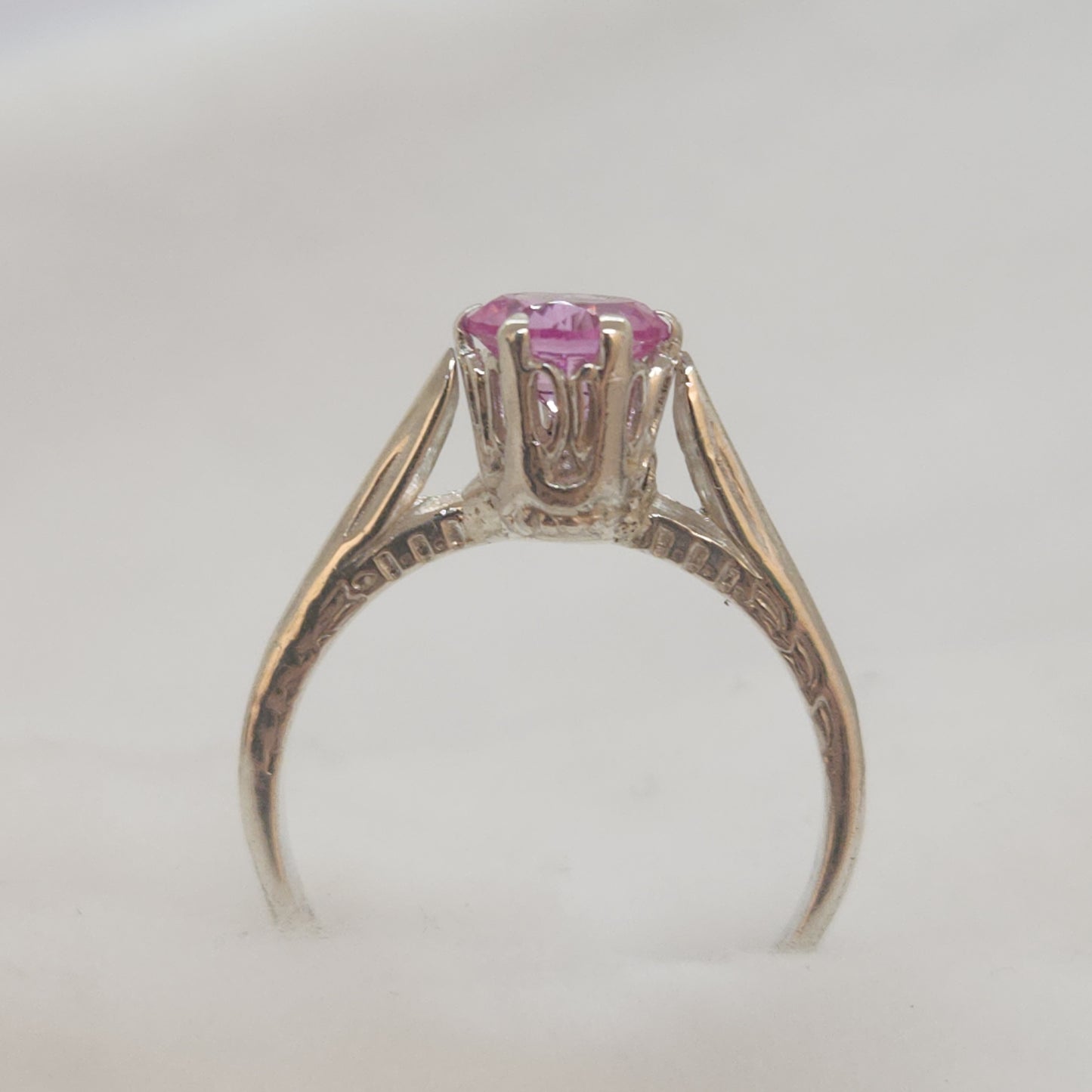 Sterling and Pink Spinel