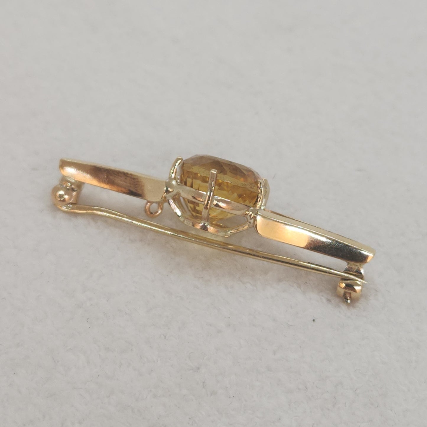 Citrine Brooch