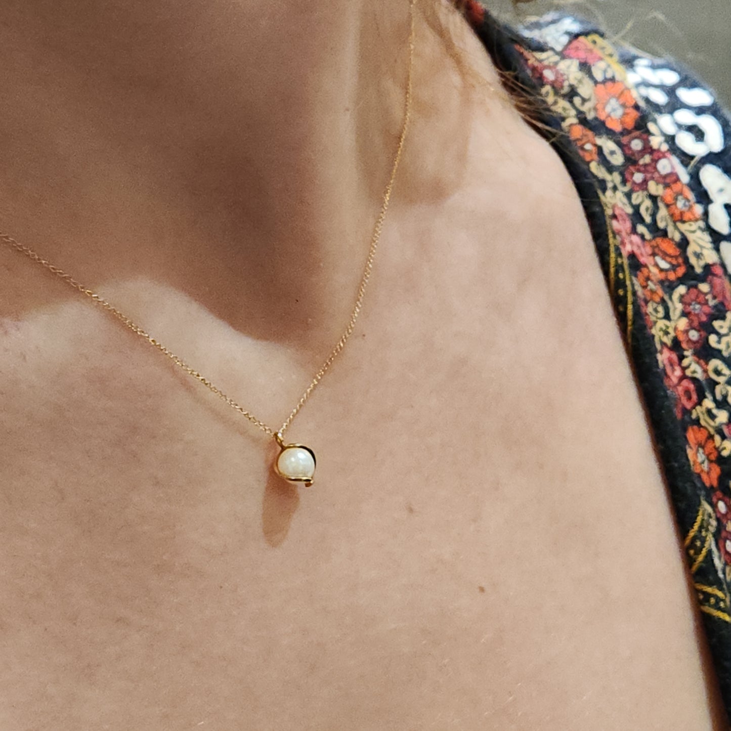 Pearl Drop Necklace