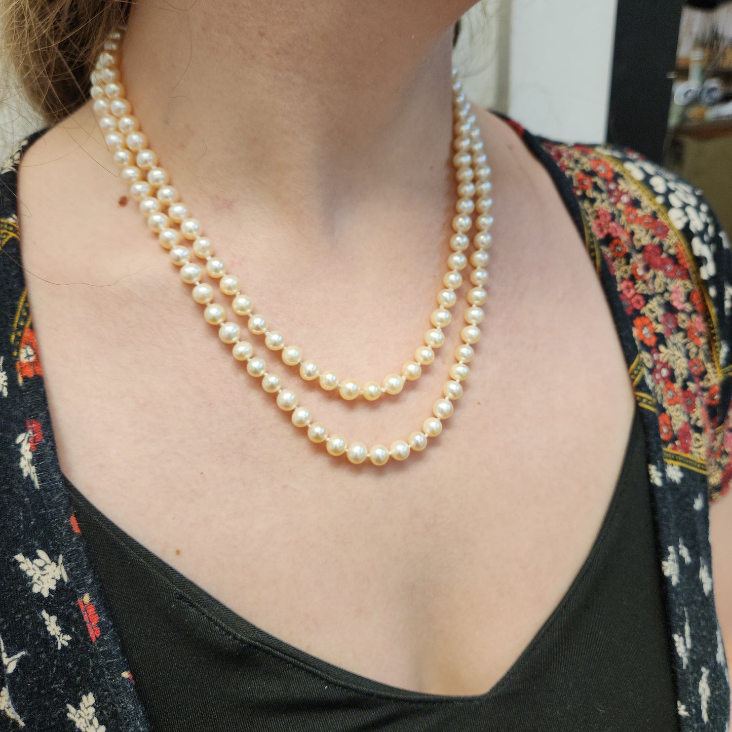 Double Strand Pearls