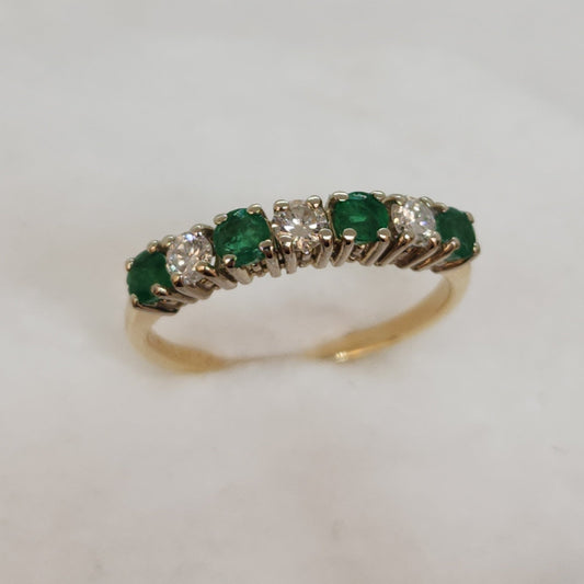 Emerald and Diamonds