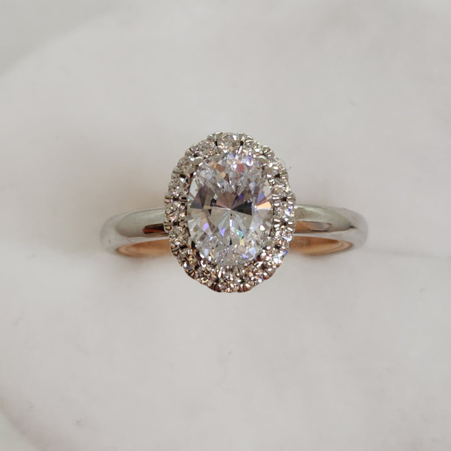 Verragio - Oval Halo