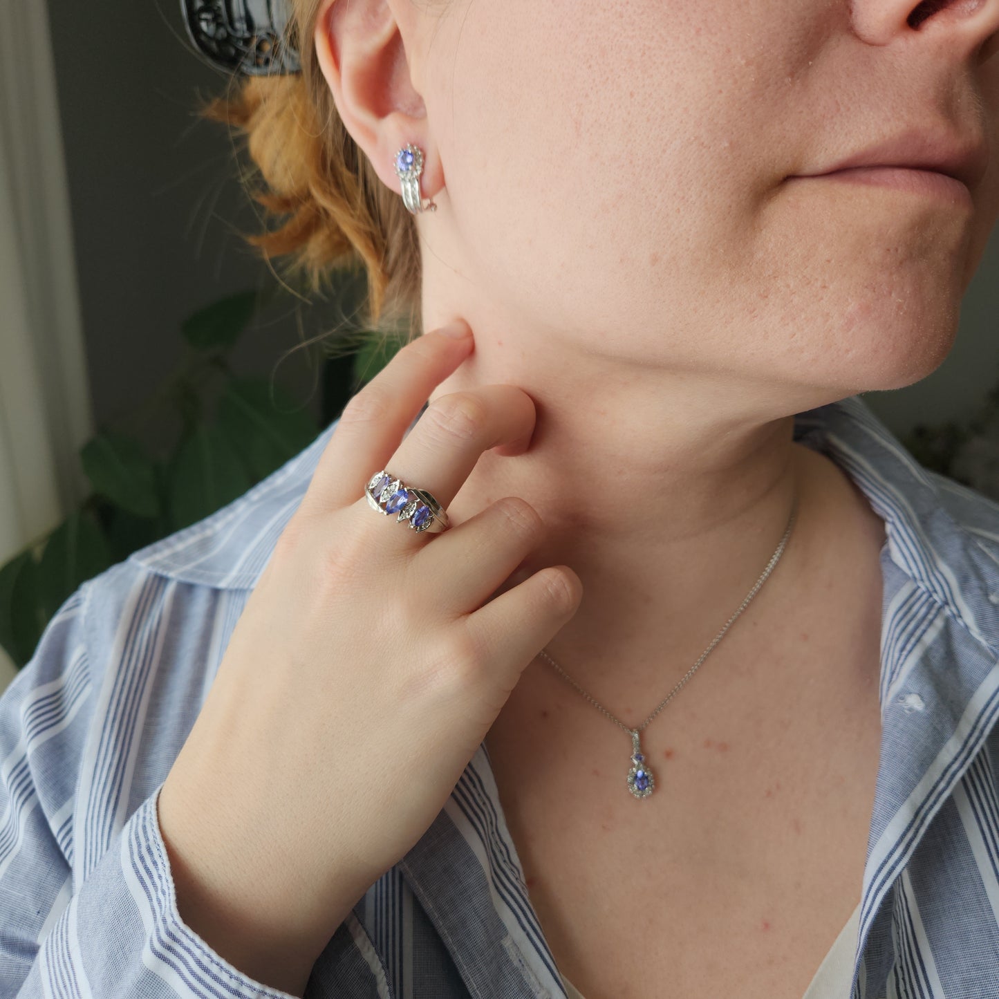 Treasured Tanzanite - Earrings