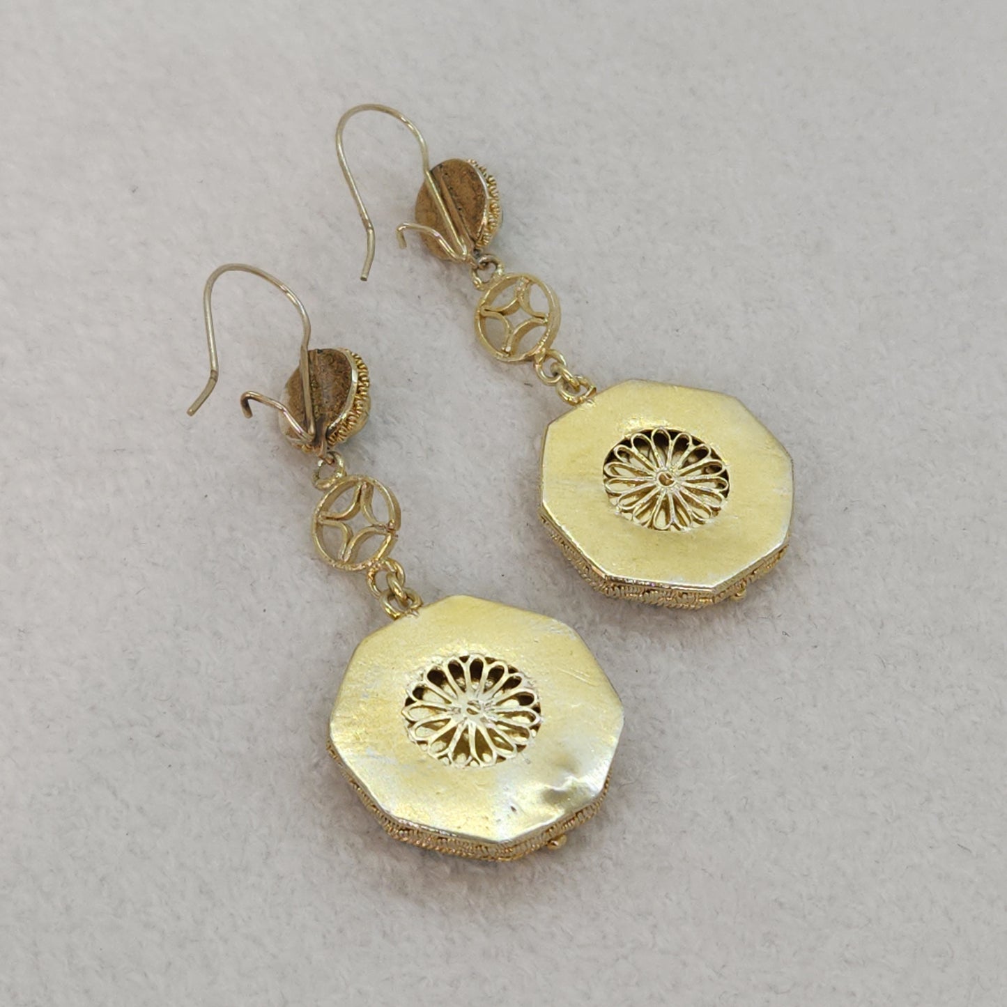 Apple Green Jadeite - Earrings