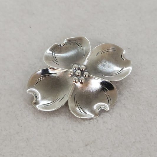 Silver Dogwood Blossom