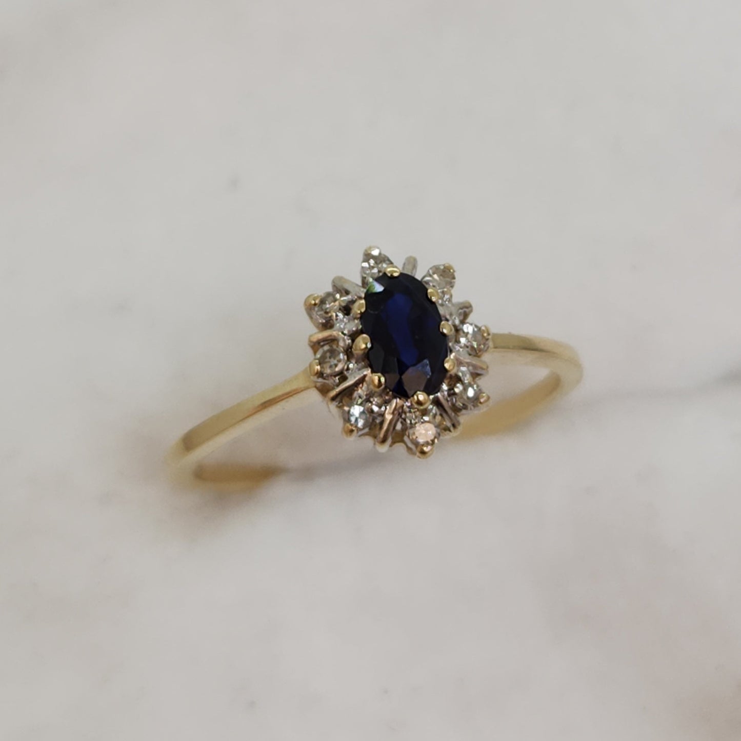 Sapphire Halo
