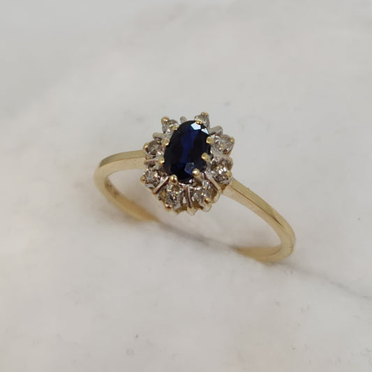 Sapphire Halo