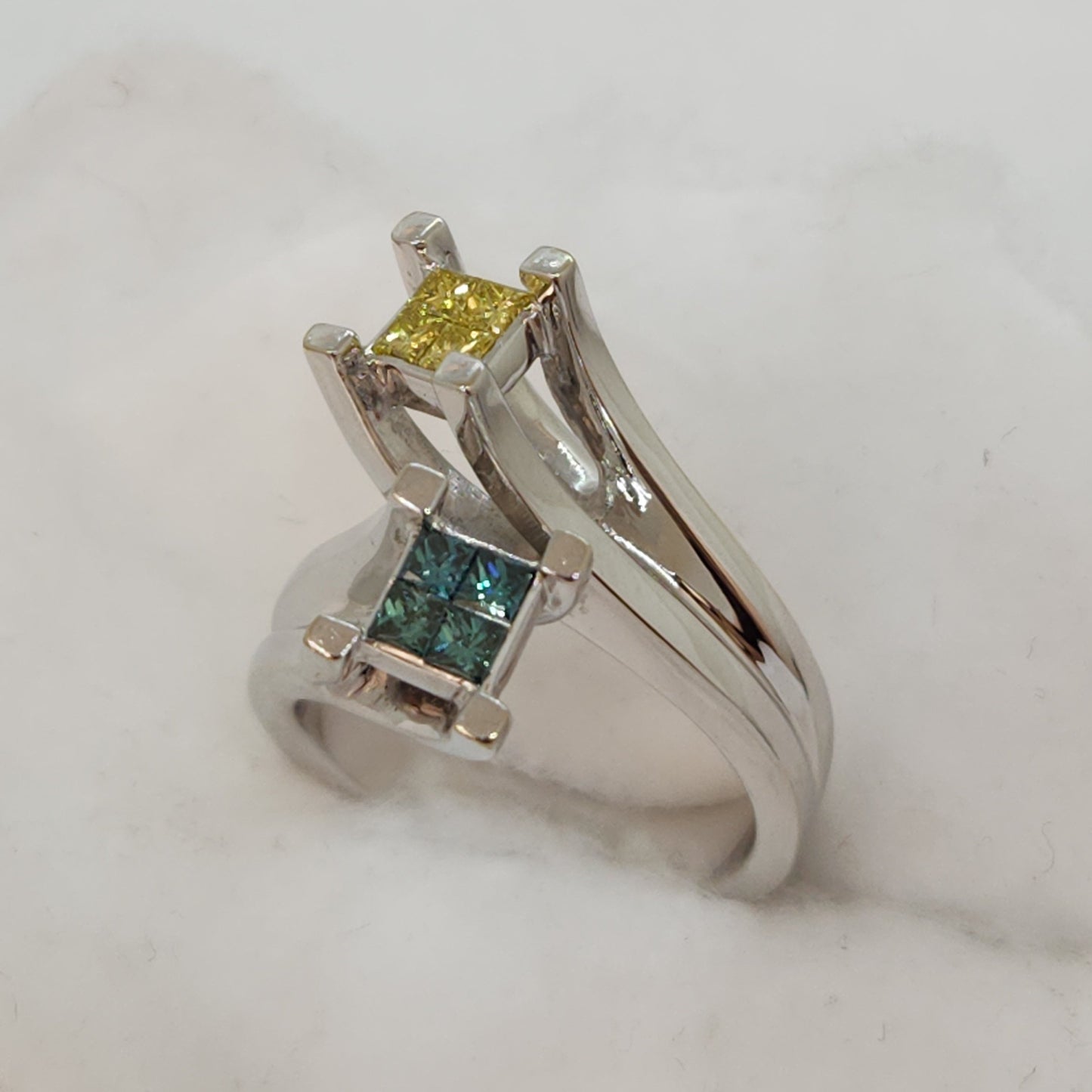 Canary and Teal