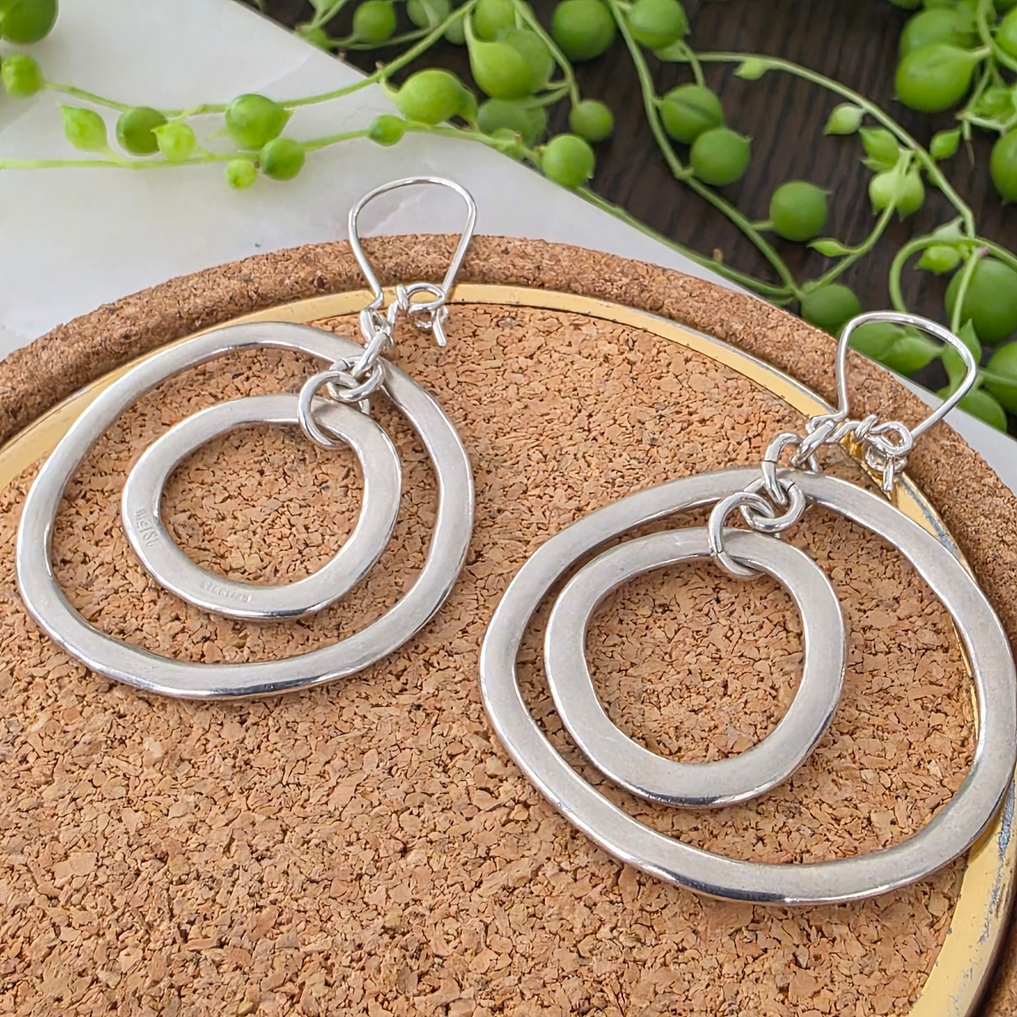 Matsu Double Circlet Earrings