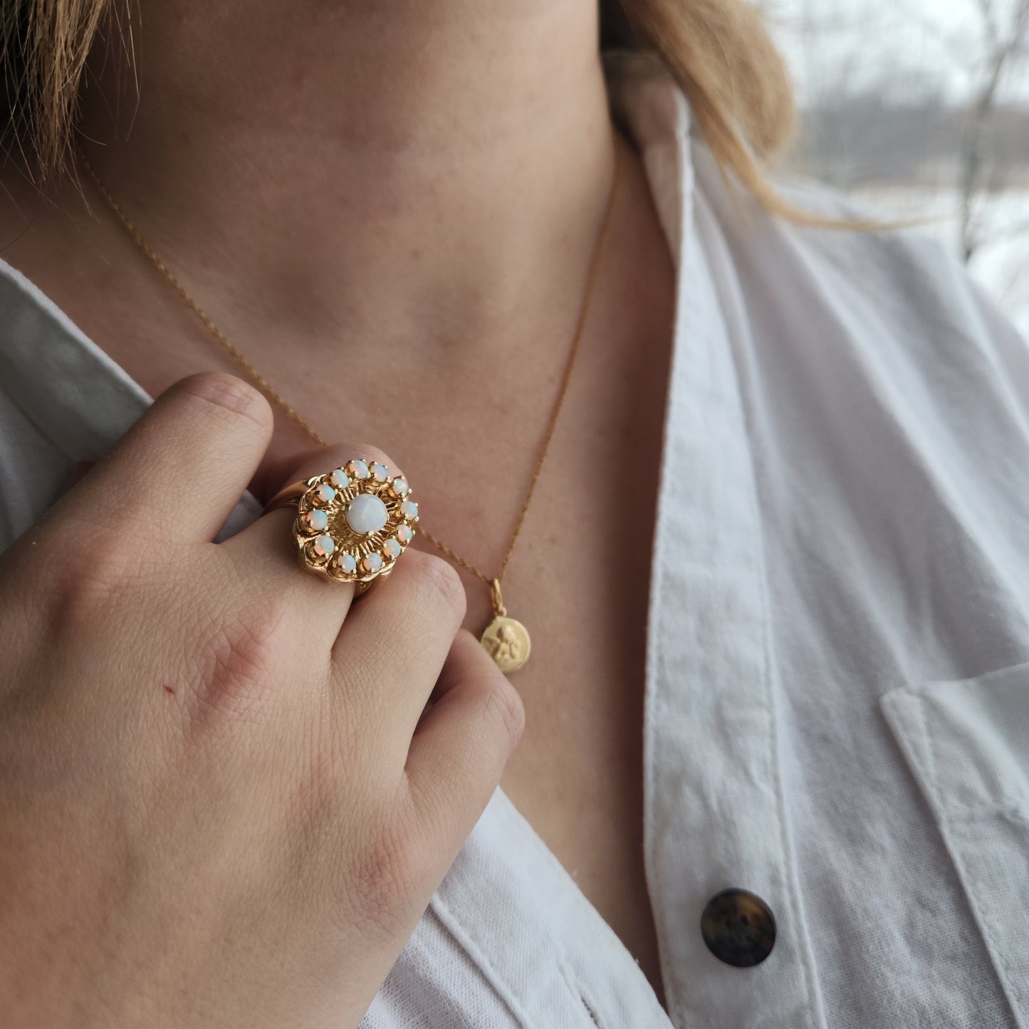 Opalescent Sunburst