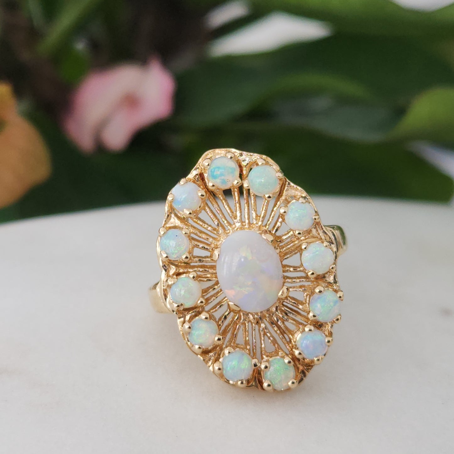 Opalescent Sunburst