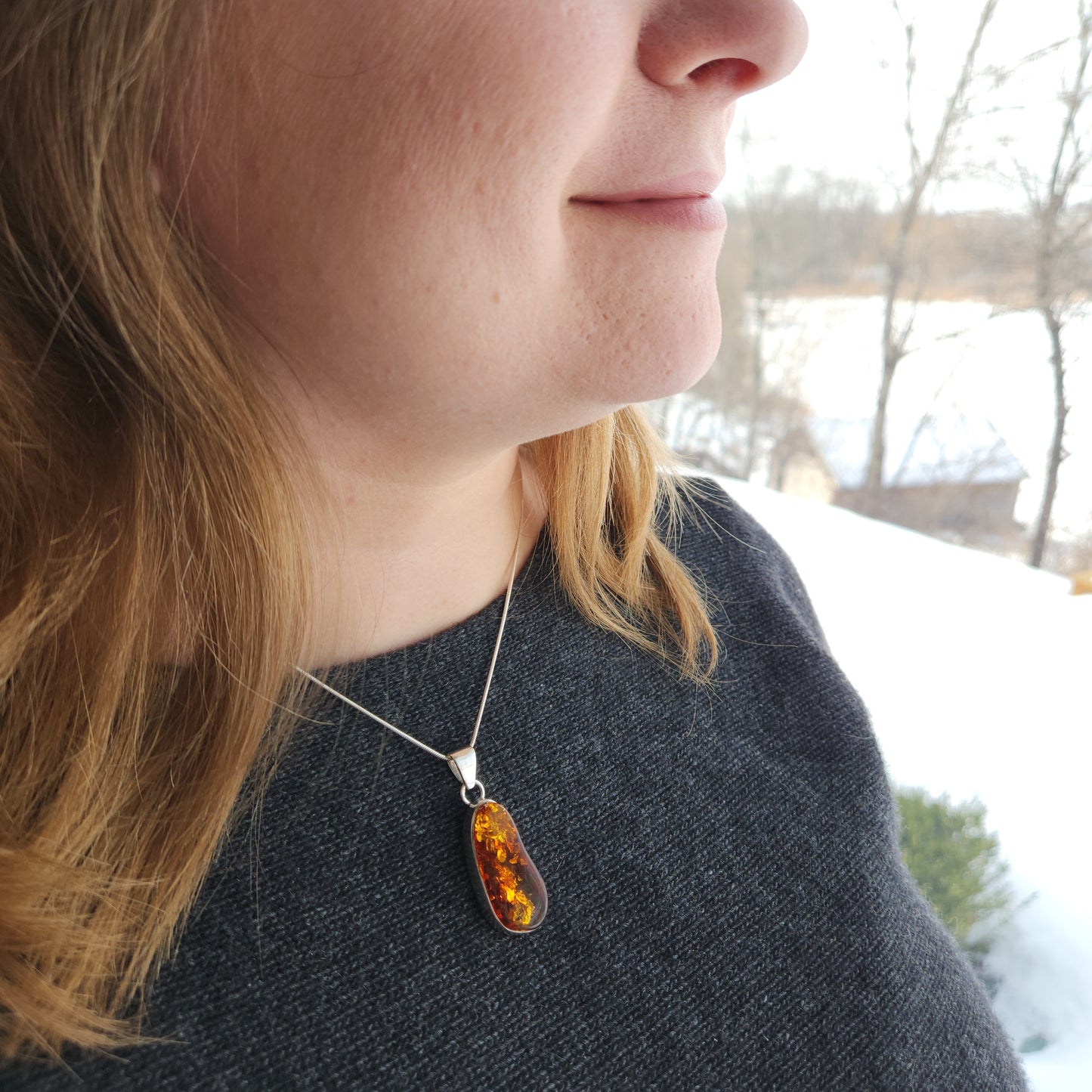 Oblong Amber