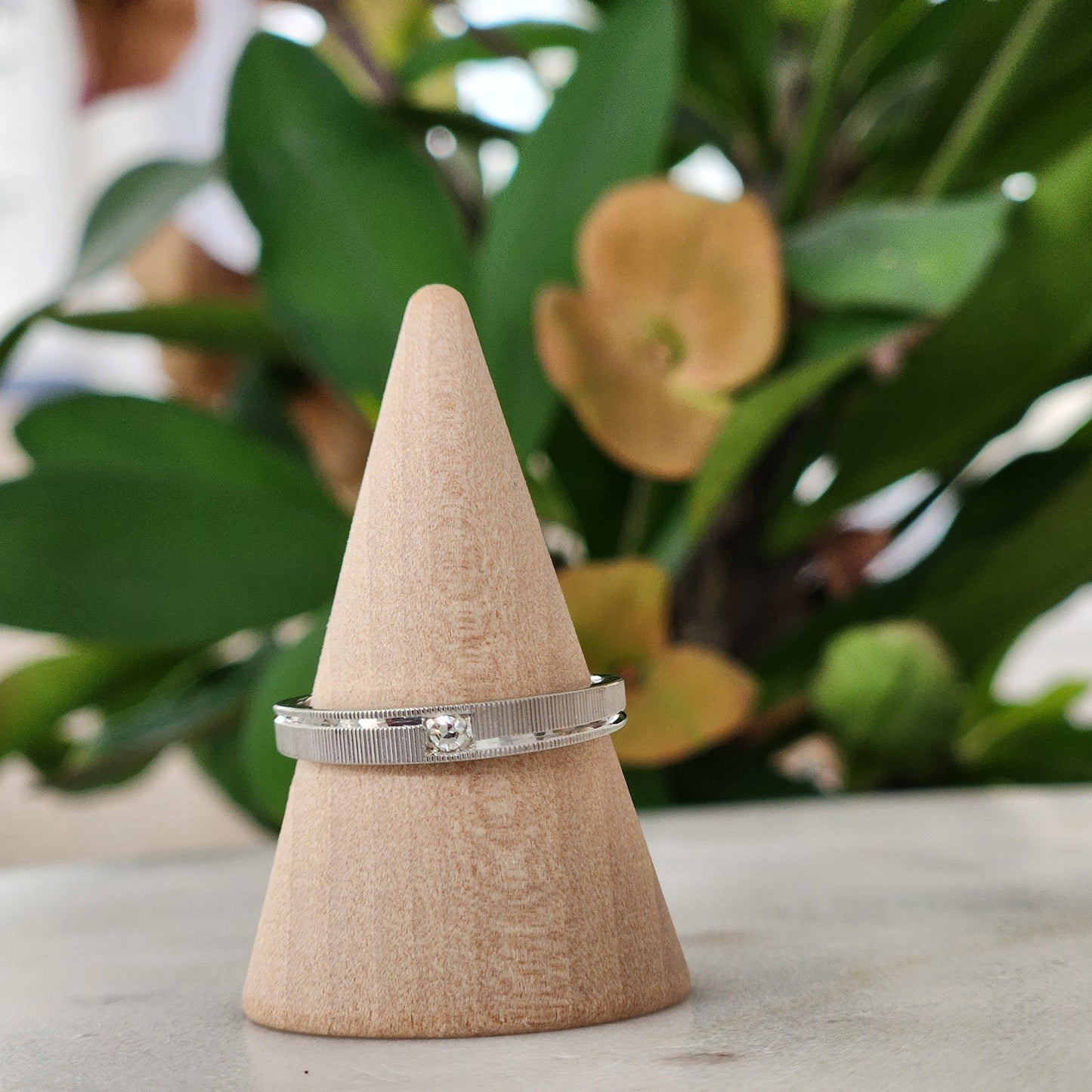 Diamond Textured Ring