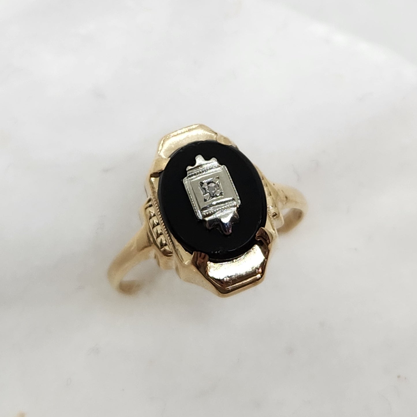 Vintage Gold & Black
