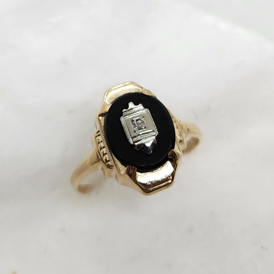 Vintage Gold & Black