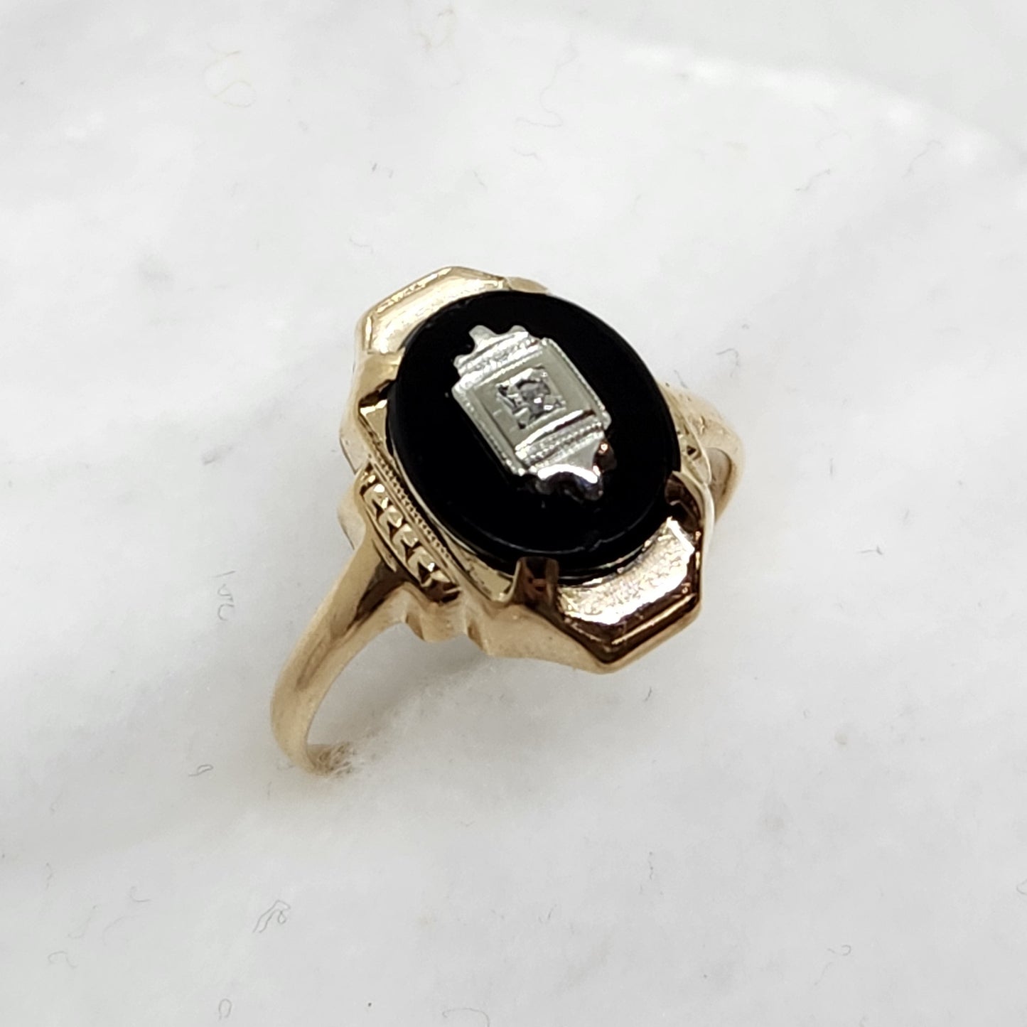 Vintage Gold & Black