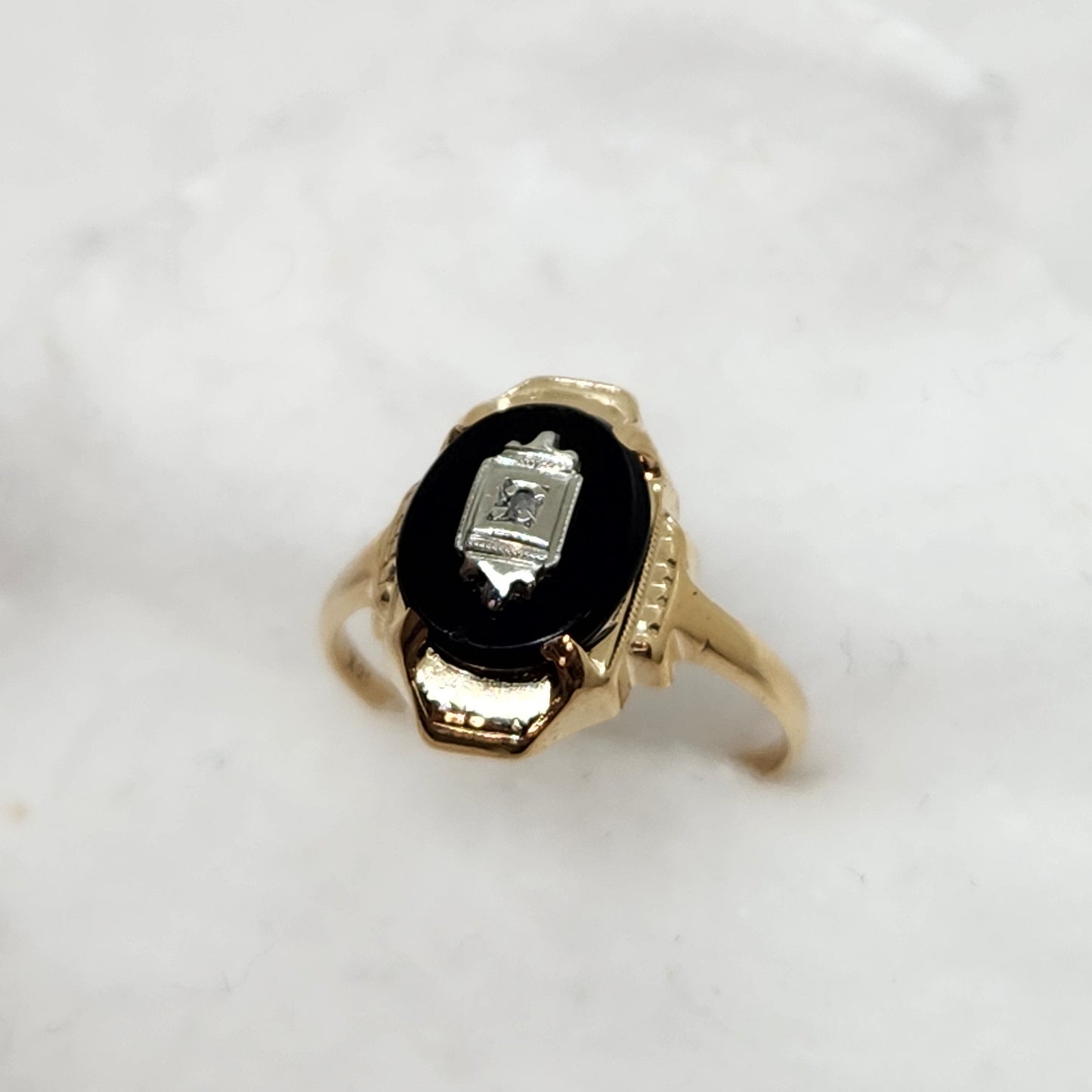 Vintage Gold & Black