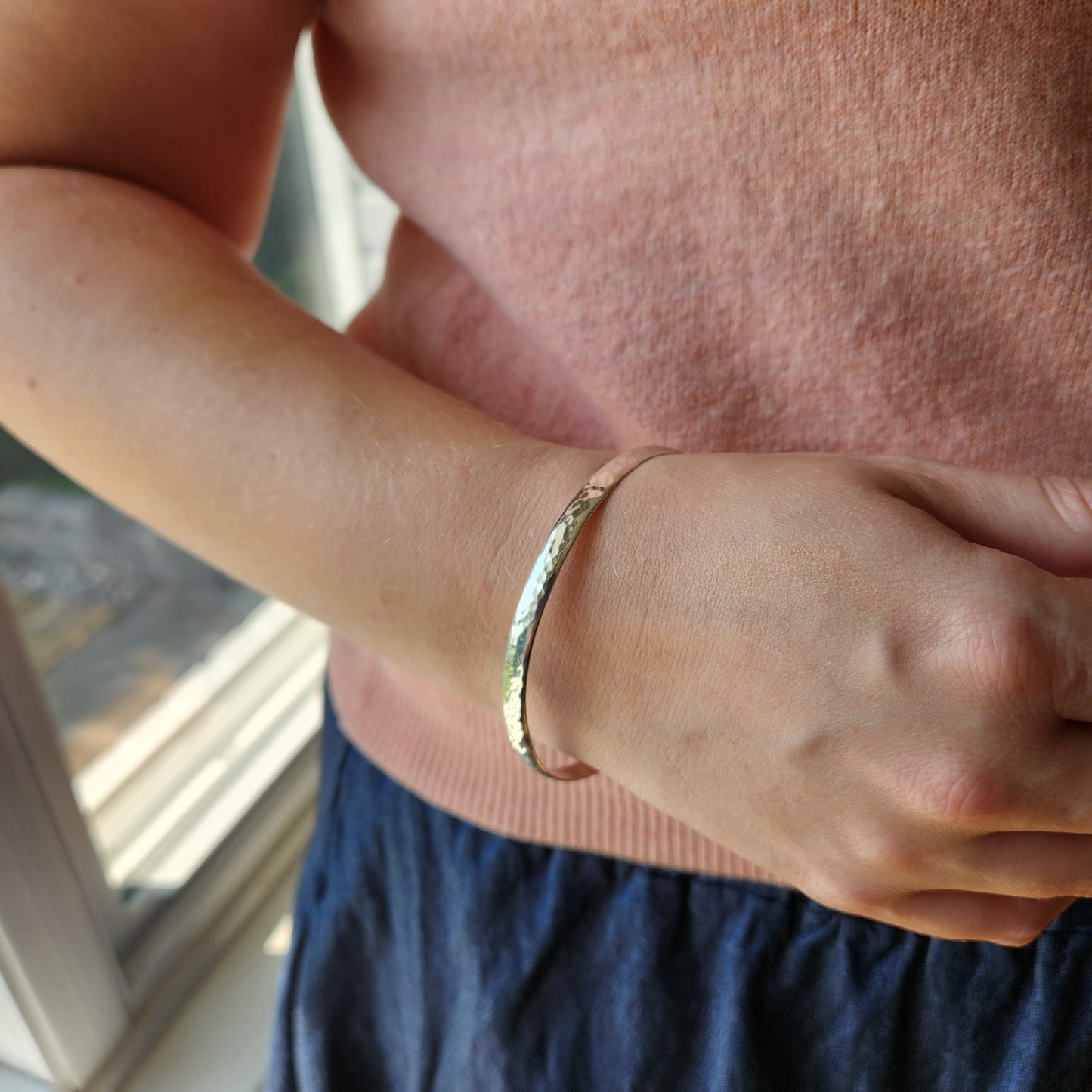 The Hammered Bangle